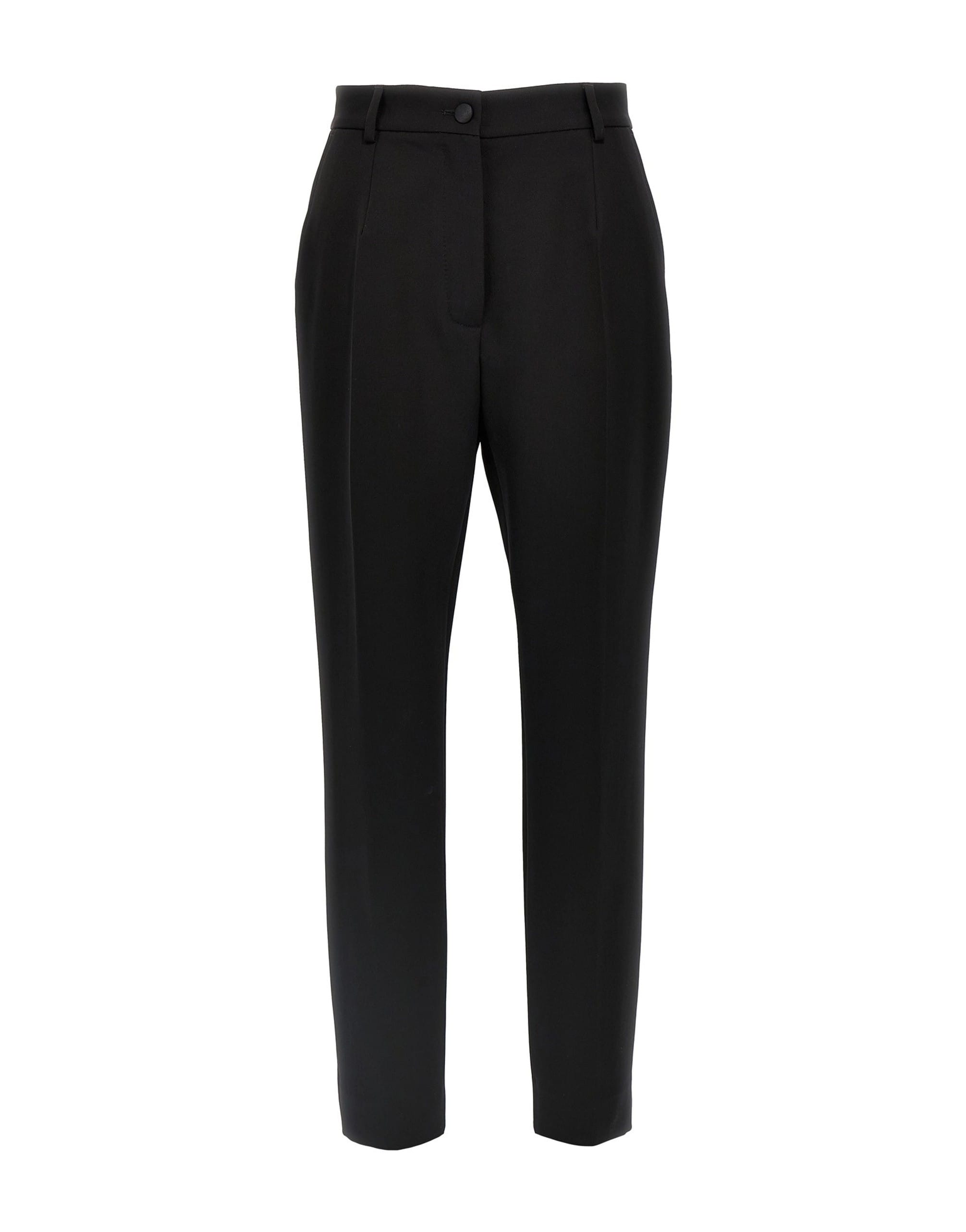 Dolce & Gabbana Dolce & Gabbana Tuxedo Wool Gabardine Pants