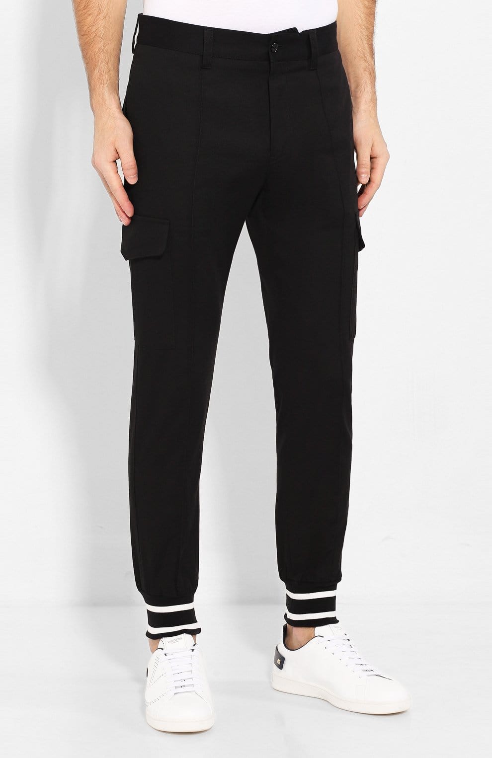 Dolce & Gabbana Twill Cotton Cargo Trousers