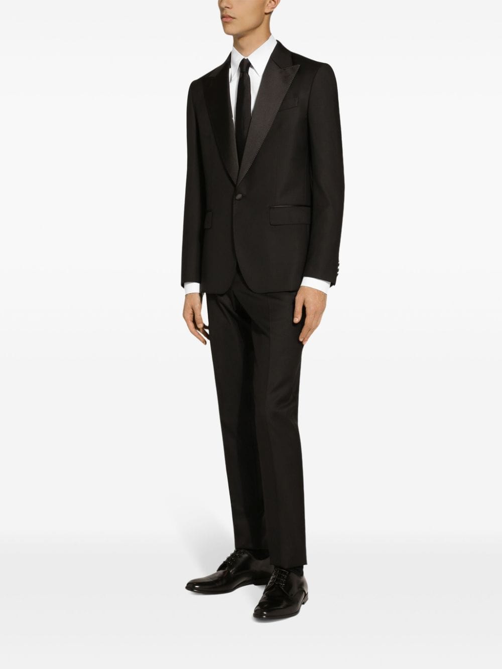 Dolce & Gabbana Two-Piece Single-Breasted Dinner Suit Set