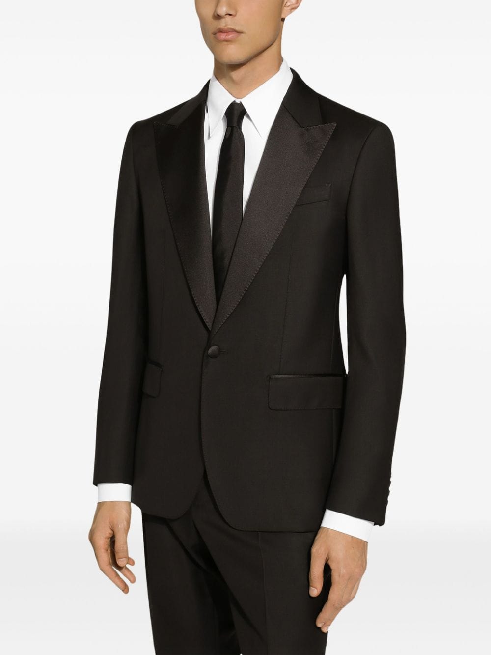 Dolce & Gabbana Two-Piece Single-Breasted Dinner Suit Set