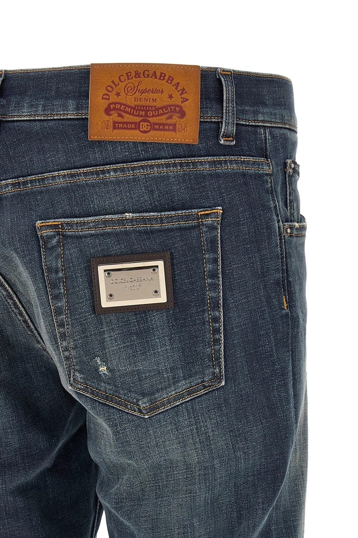Dolce & Gabbana Dolce & Gabbana Used Effect Jeans