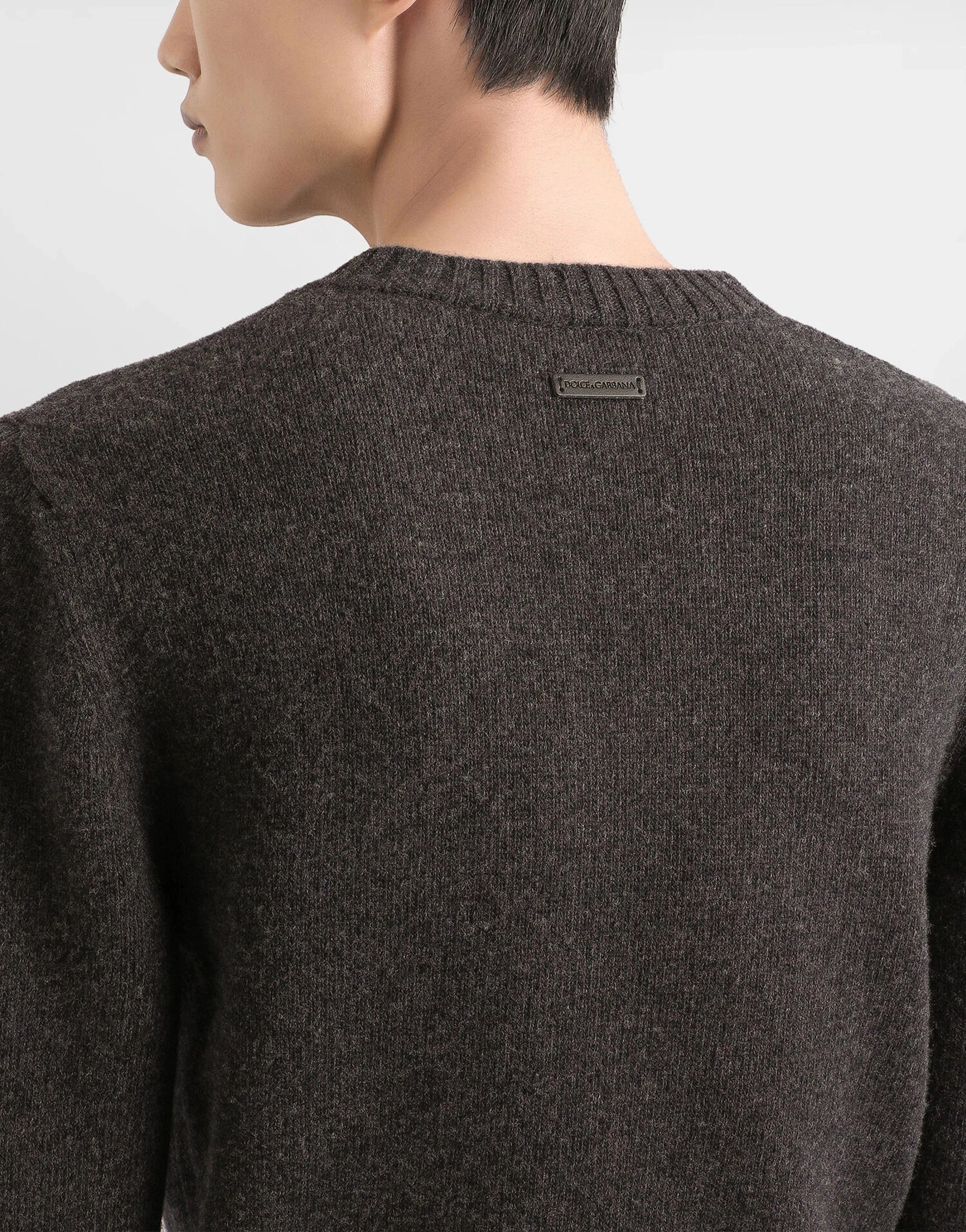 Dolce & Gabbana V-Neck Wool Sweater