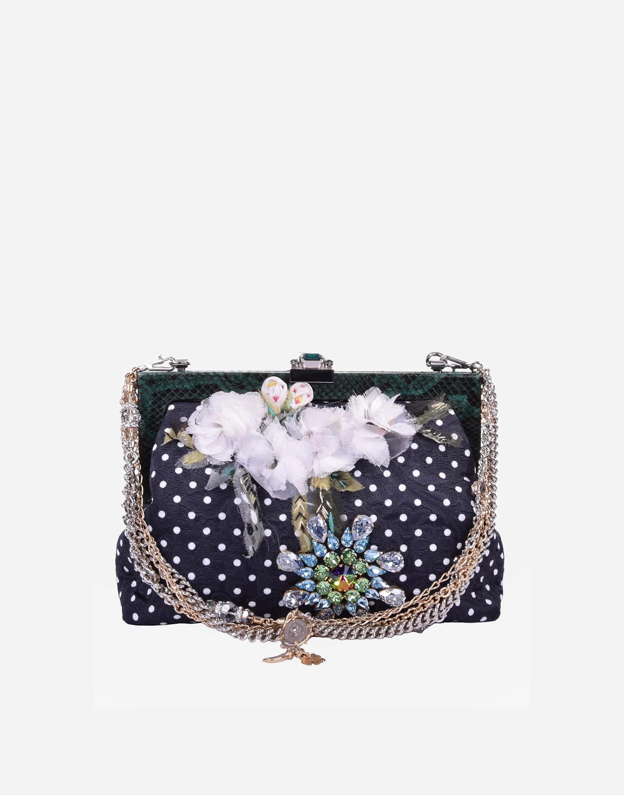 Dolce & Gabbana Vanda Embroidered Clutch Bag