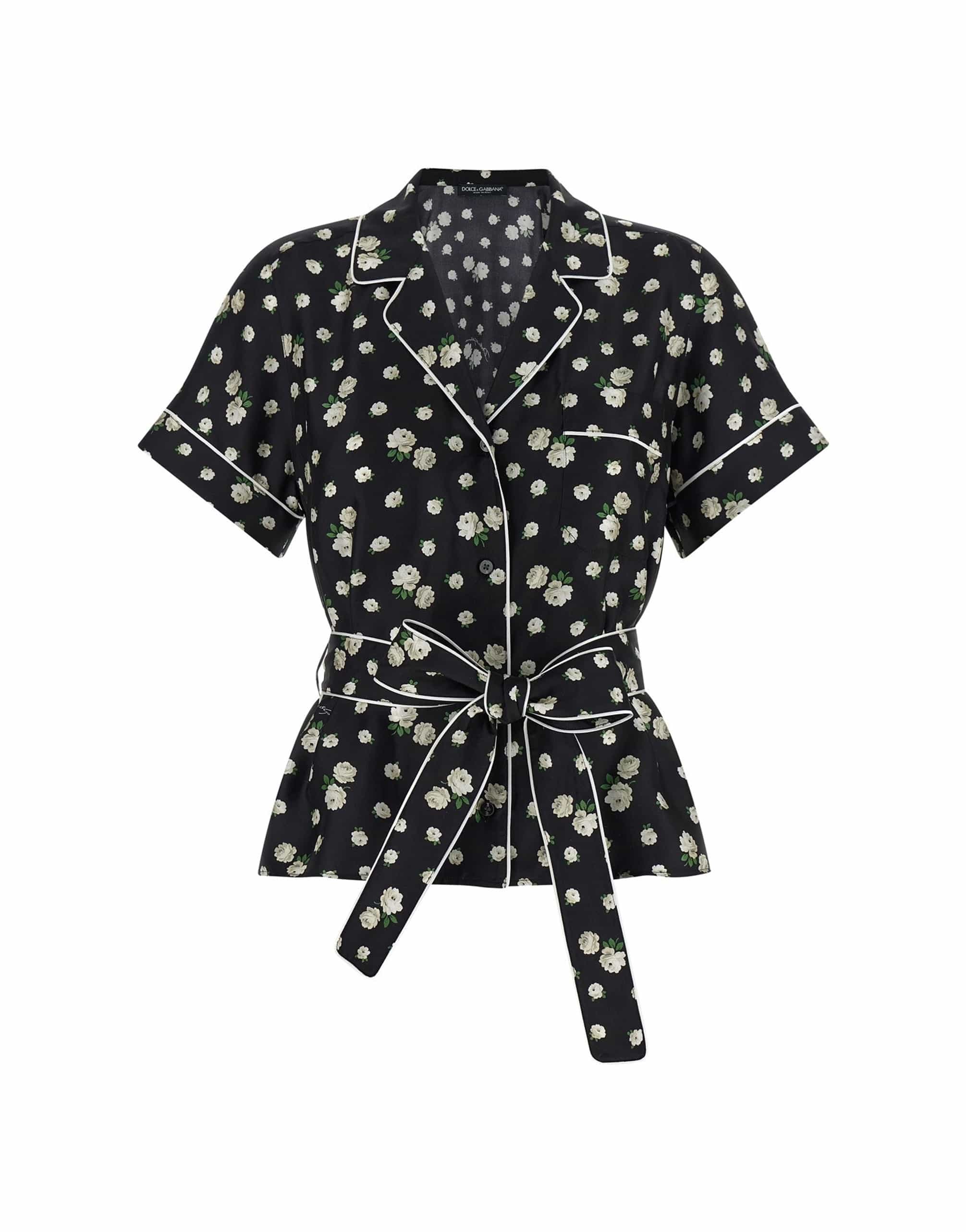 Dolce & Gabbana Dolce & Gabbana Vanity Fiorellini Print Shirt