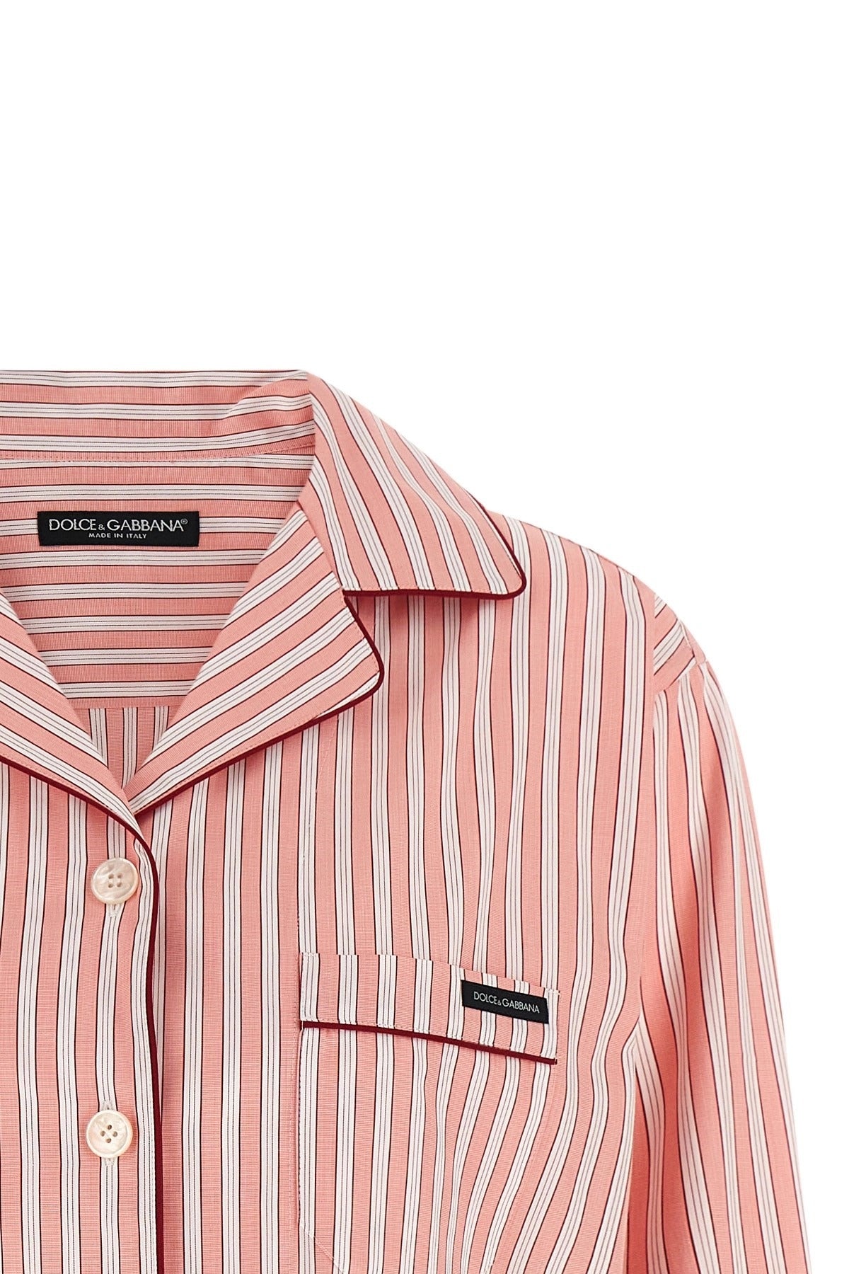 Dolce & Gabbana Vanity Striped Poplin Shirt