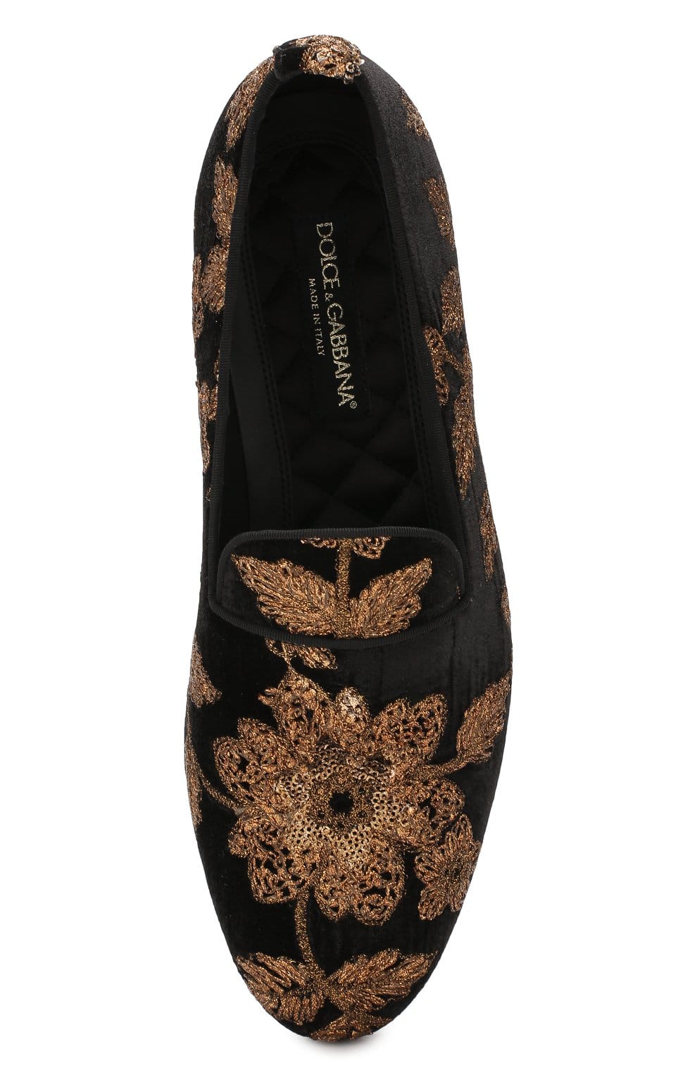 Dolce & Gabbana Dolce & Gabbana Vaticano Velvet Loafers