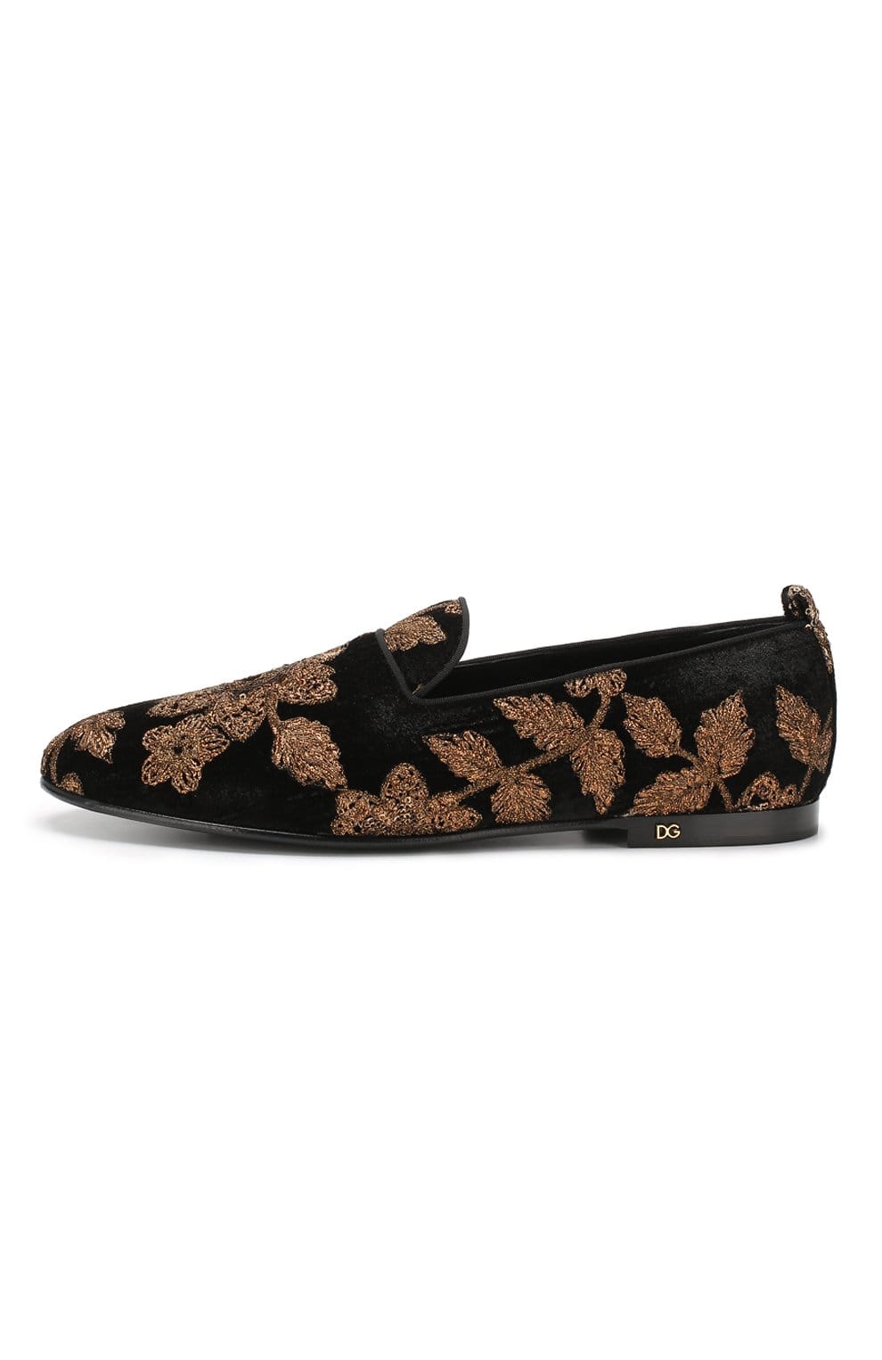Dolce & Gabbana Dolce & Gabbana Vaticano Velvet Loafers