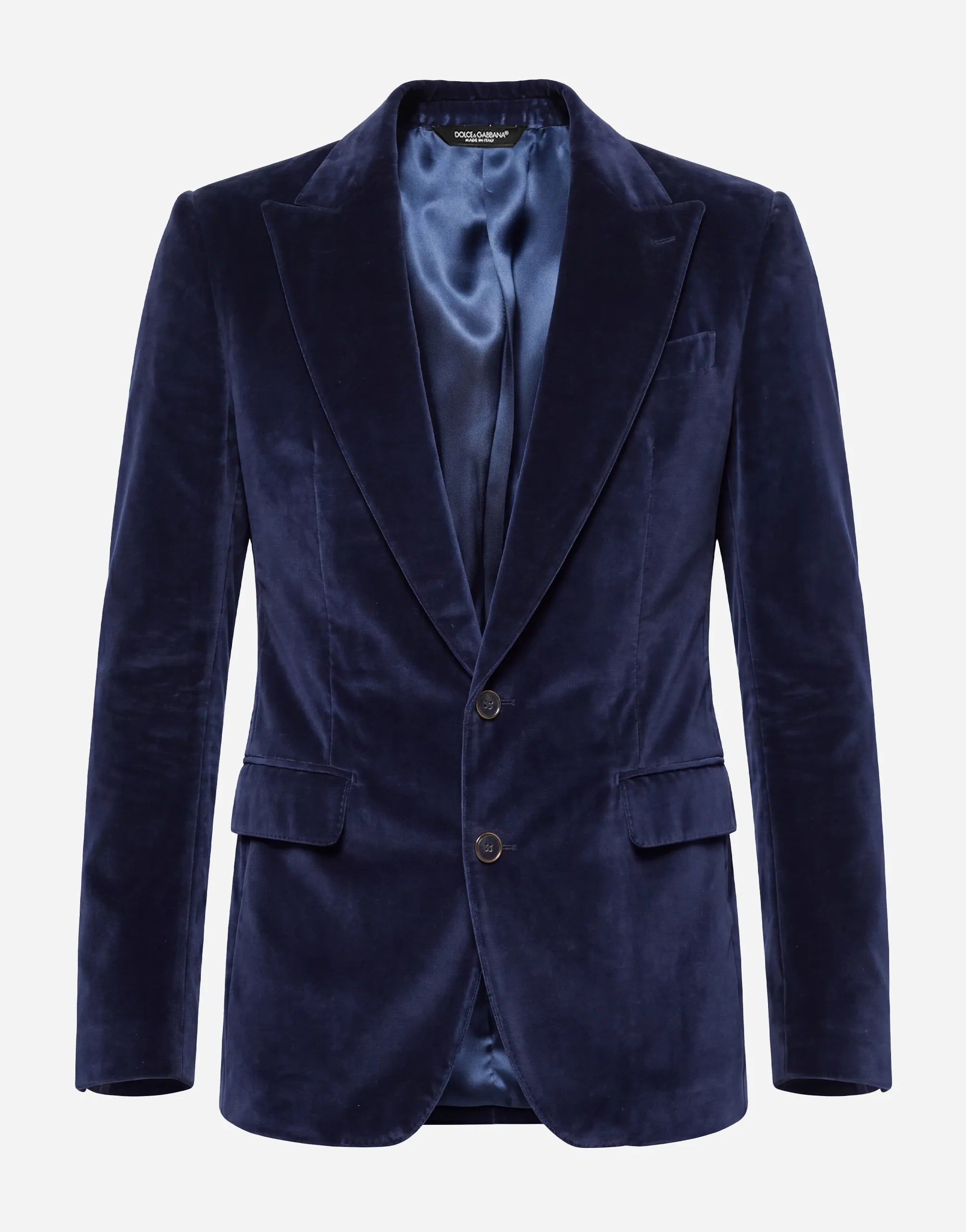 Dolce & Gabbana Dolce & Gabbana Velvet Peak Lapel Blazer
