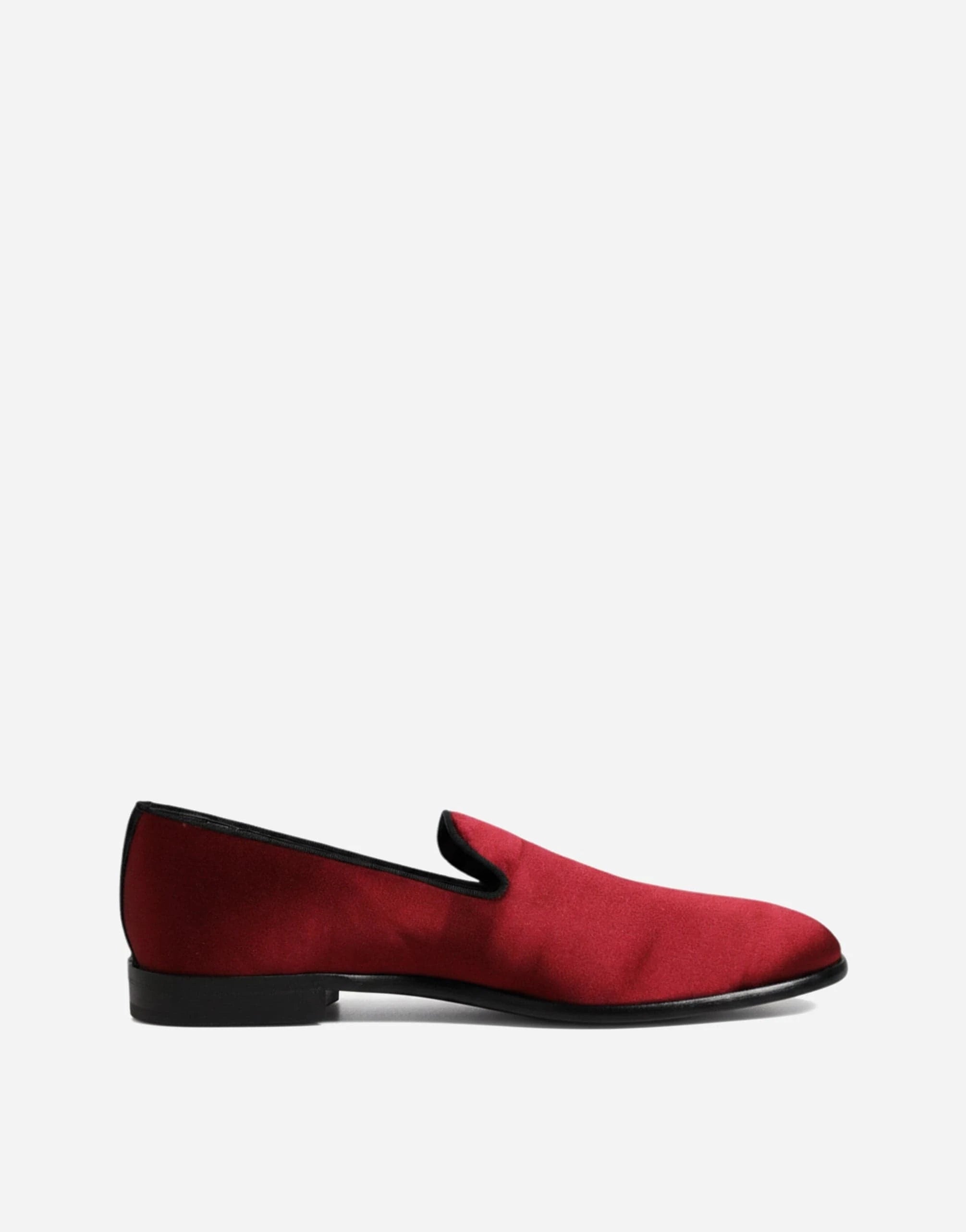 Dolce & Gabbana Velvet Slip-On Loafers