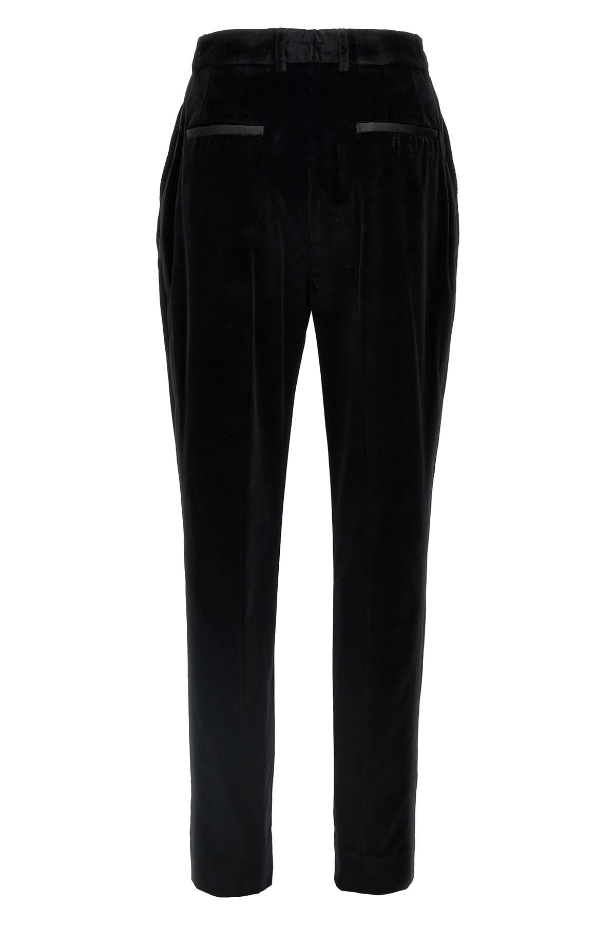 Dolce & Gabbana Velvet Tuxedo Pants - alternate view