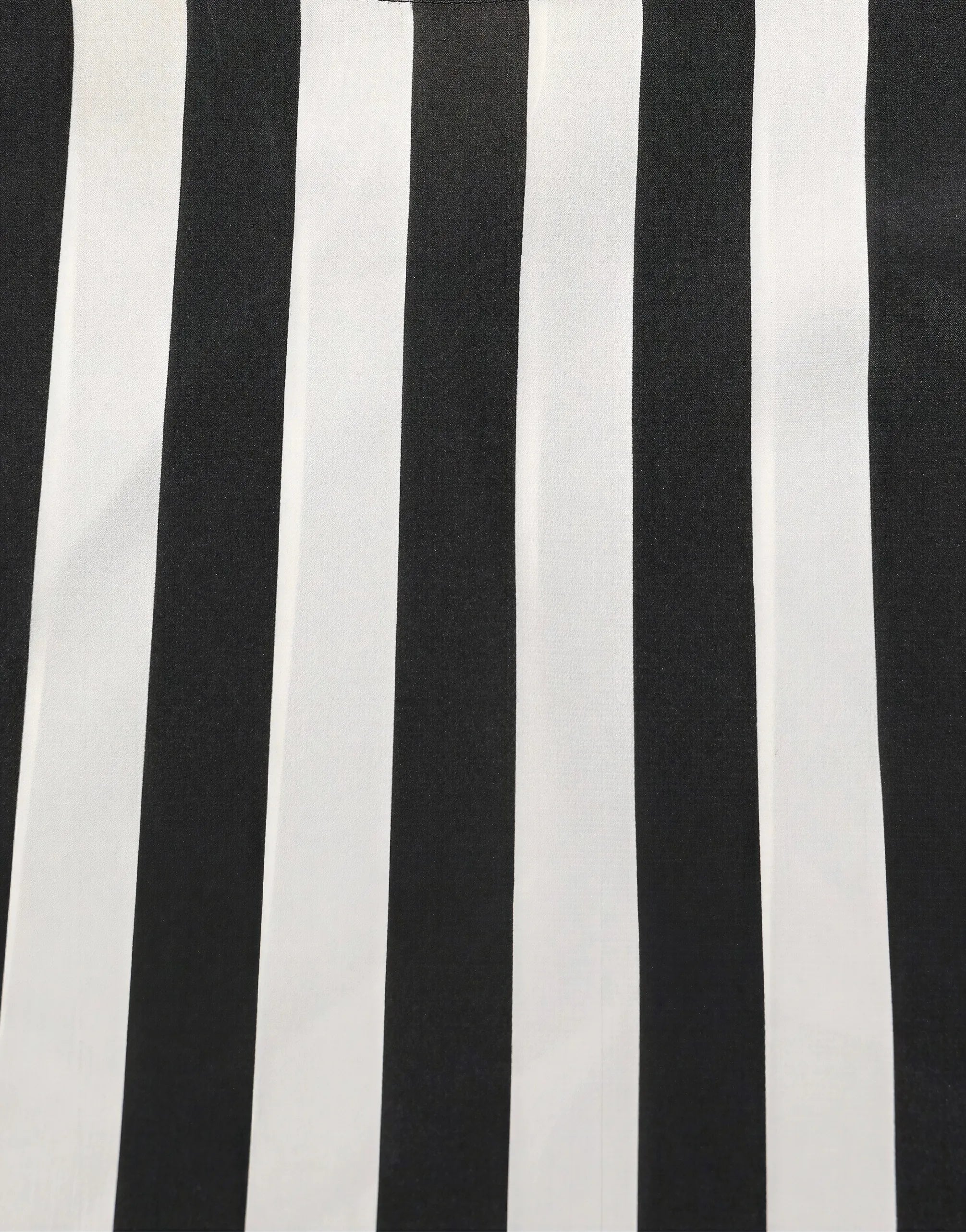 Dolce & Gabbana Dolce & Gabbana Vertical Stripe Tunic Silk Top