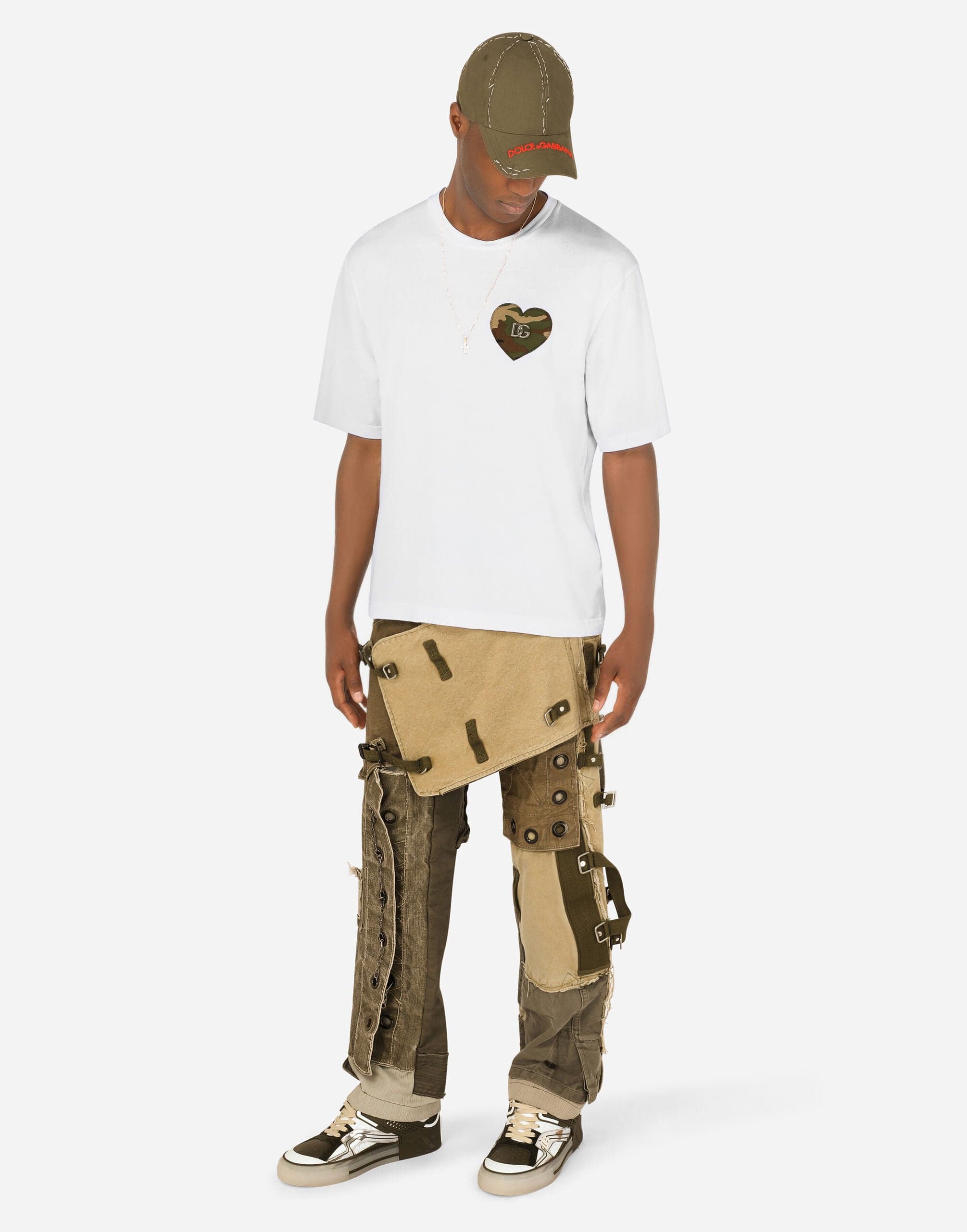Dolce & Gabbana Vintage Appliqués Cargo Pants | Sendegaro HK