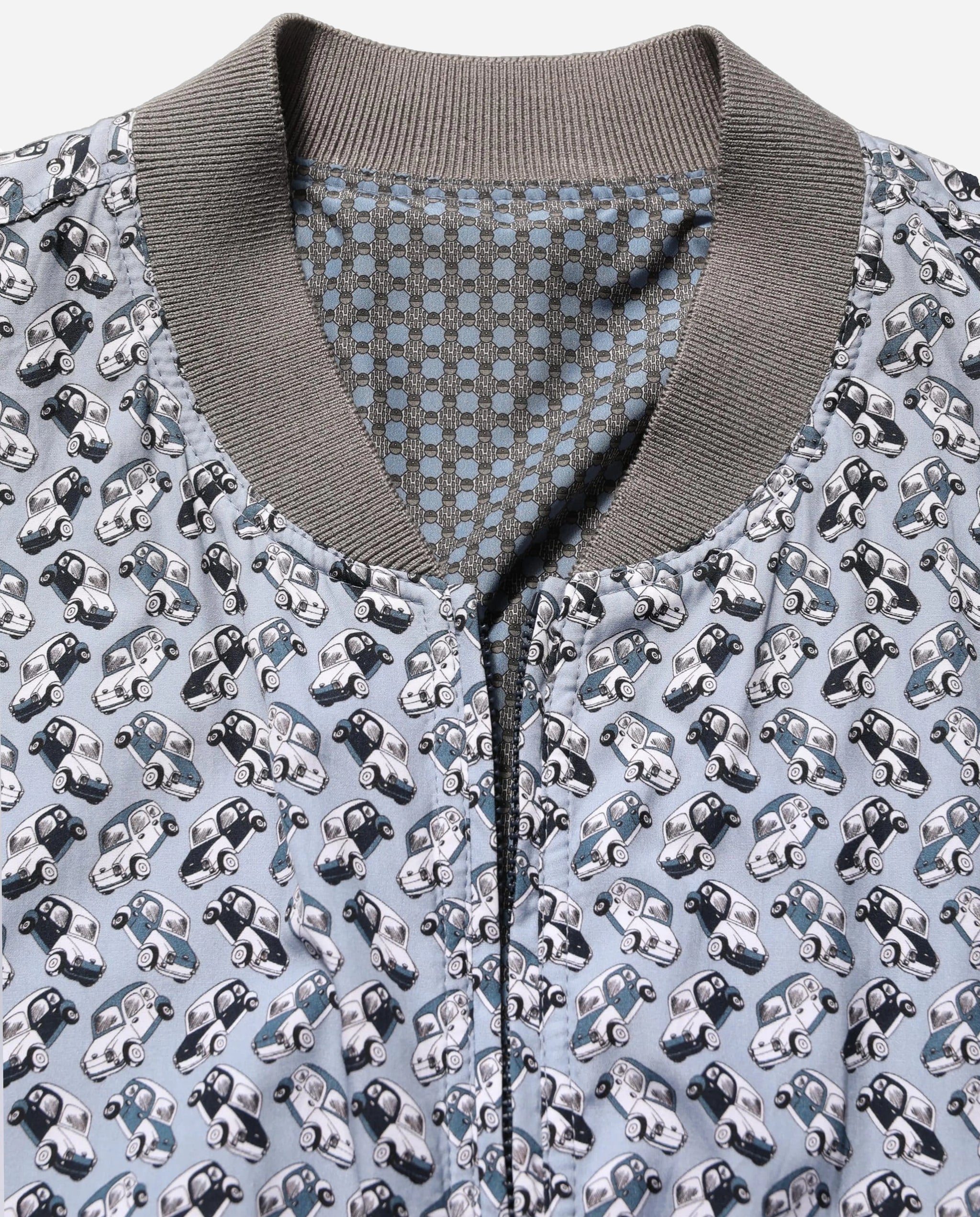 Dolce & Gabbana ヴィンテージカー柄ジップボンバージャケット