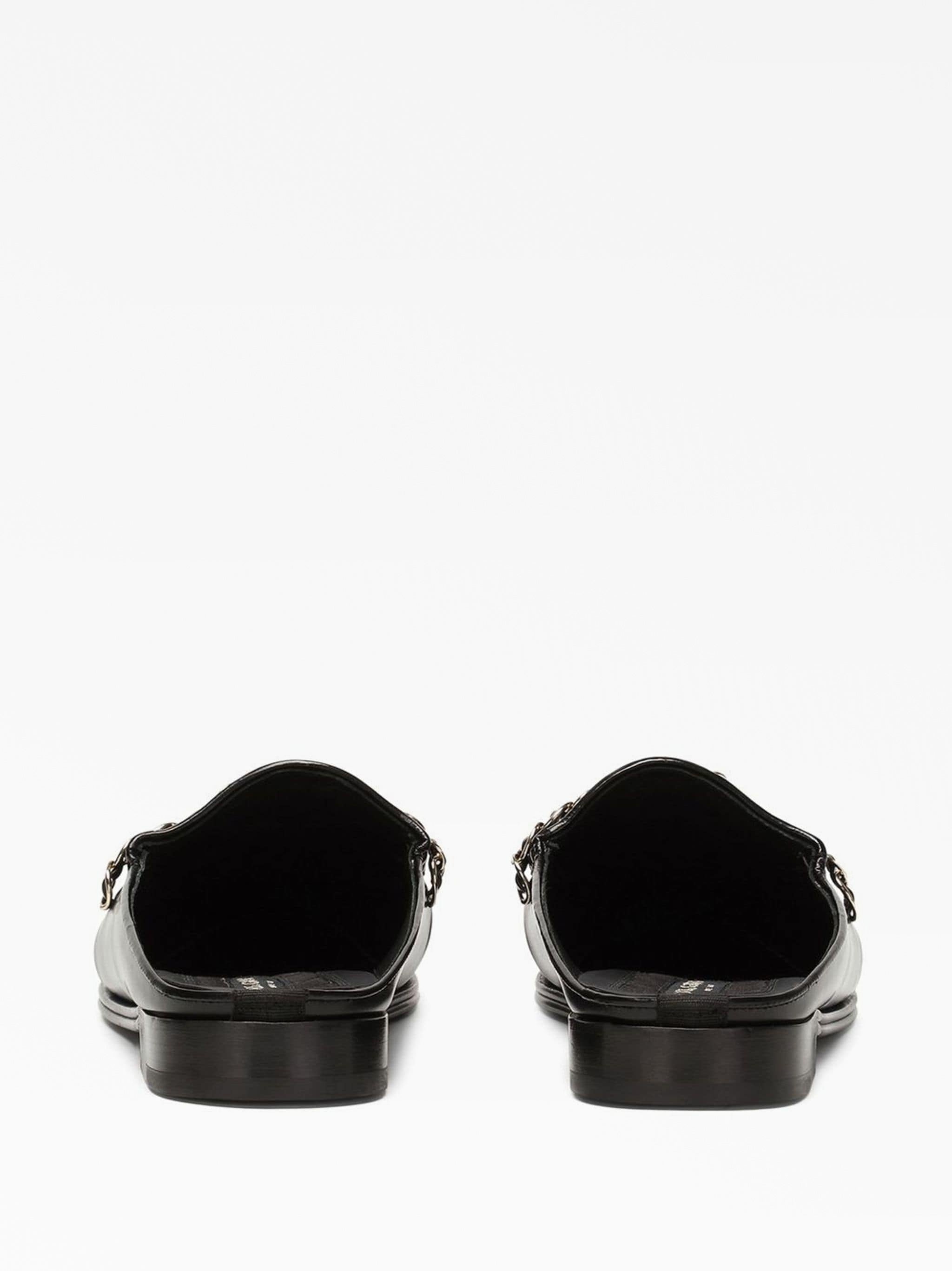Dolce & Gabbana Visconti Leather Slippers