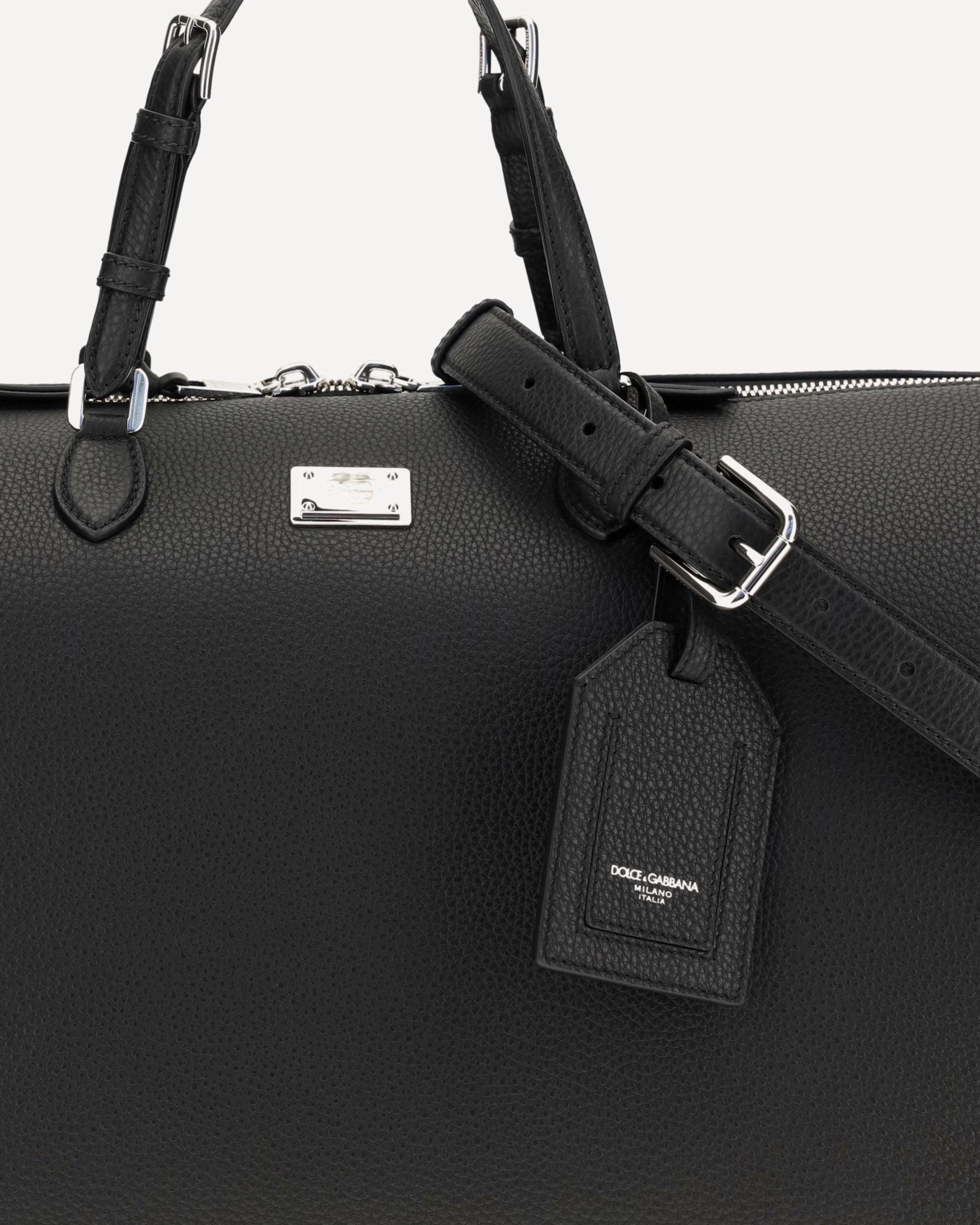 Dolce & Gabbana Vittoria Calfskin Travel Bag