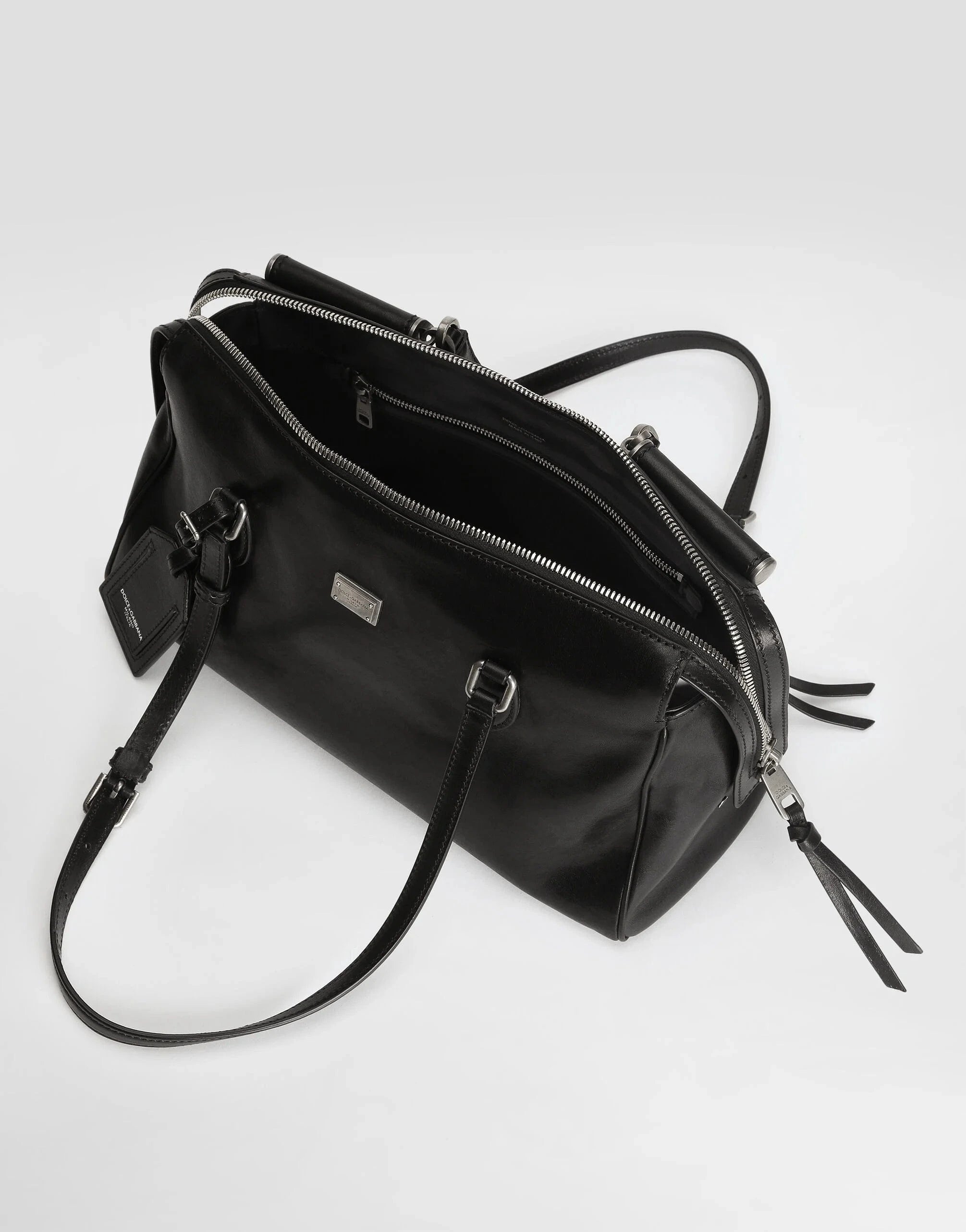 Dolce & Gabbana Vittoria Leather Tote Bag