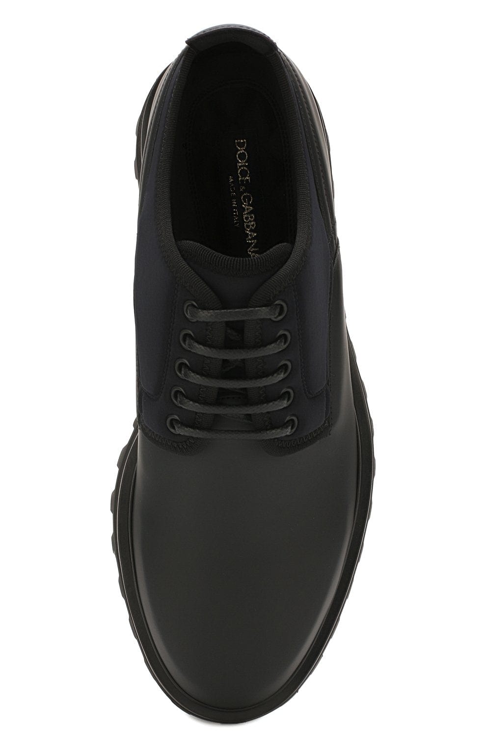 Dolce & Gabbana Vulcano Calfskin Derby Shoes