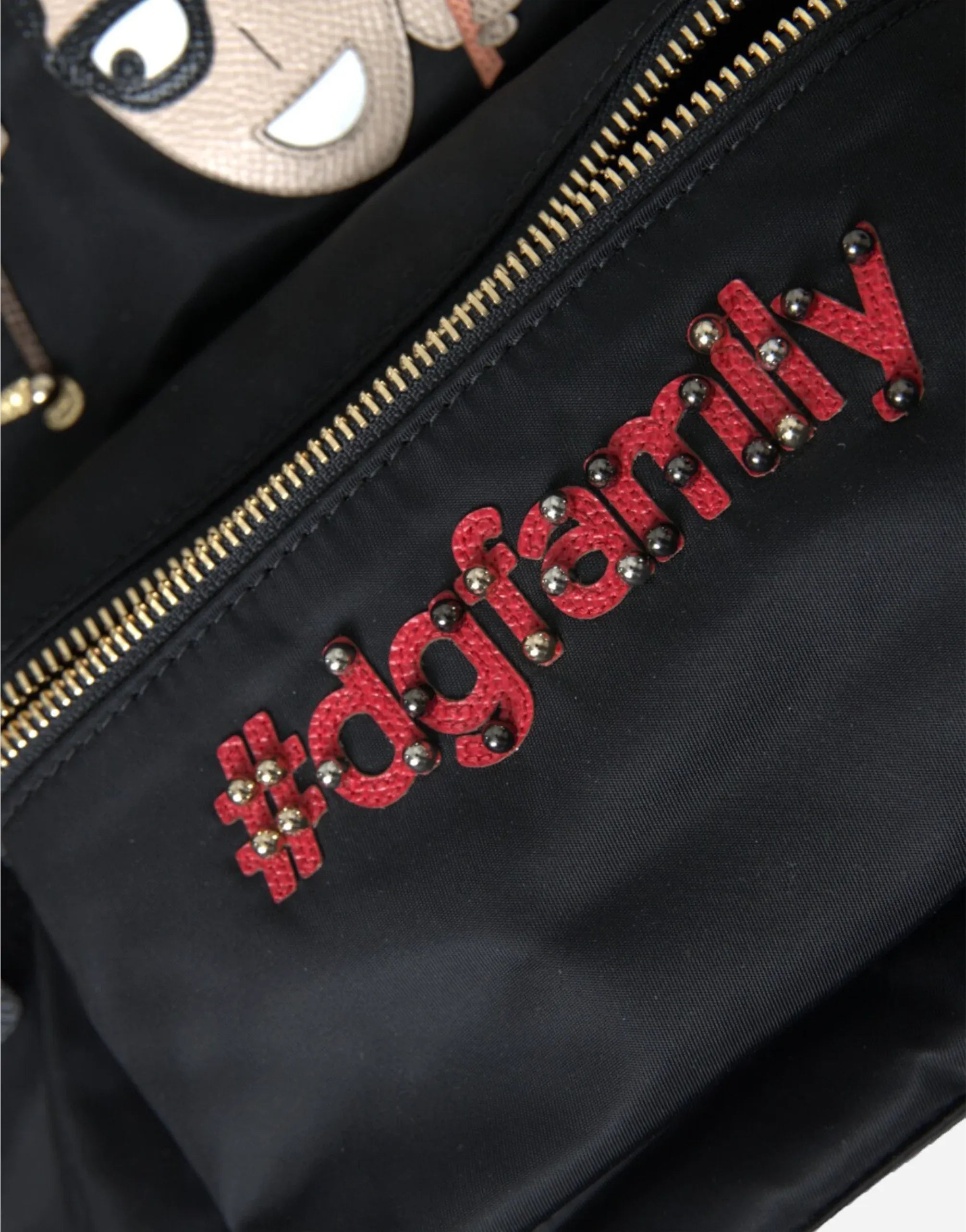 Dolce & Gabbana Vulcano #DGFamily Appliqué Backpack