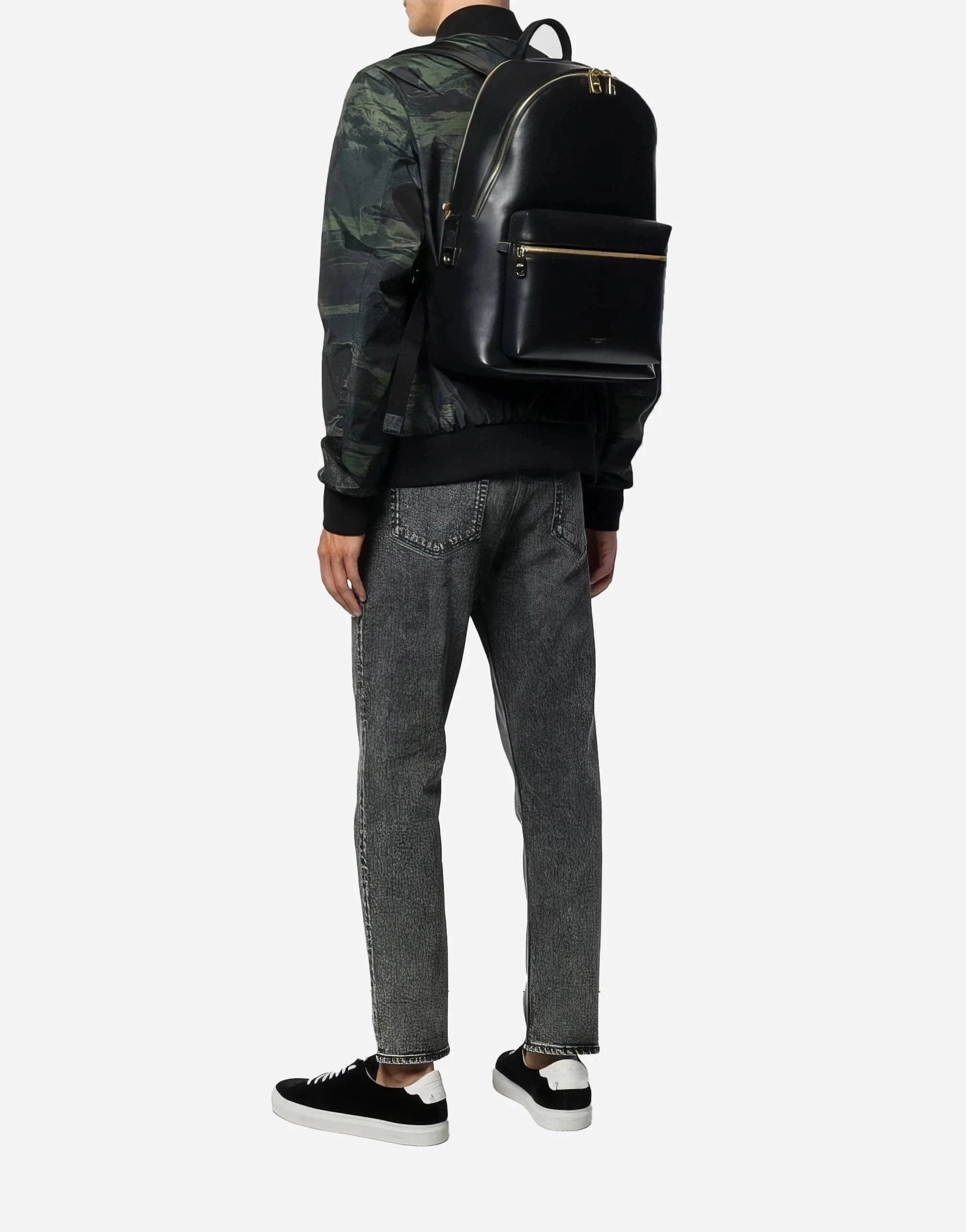 Dolce & Gabbana Vulcano Heat-Stamped Logo Backpack