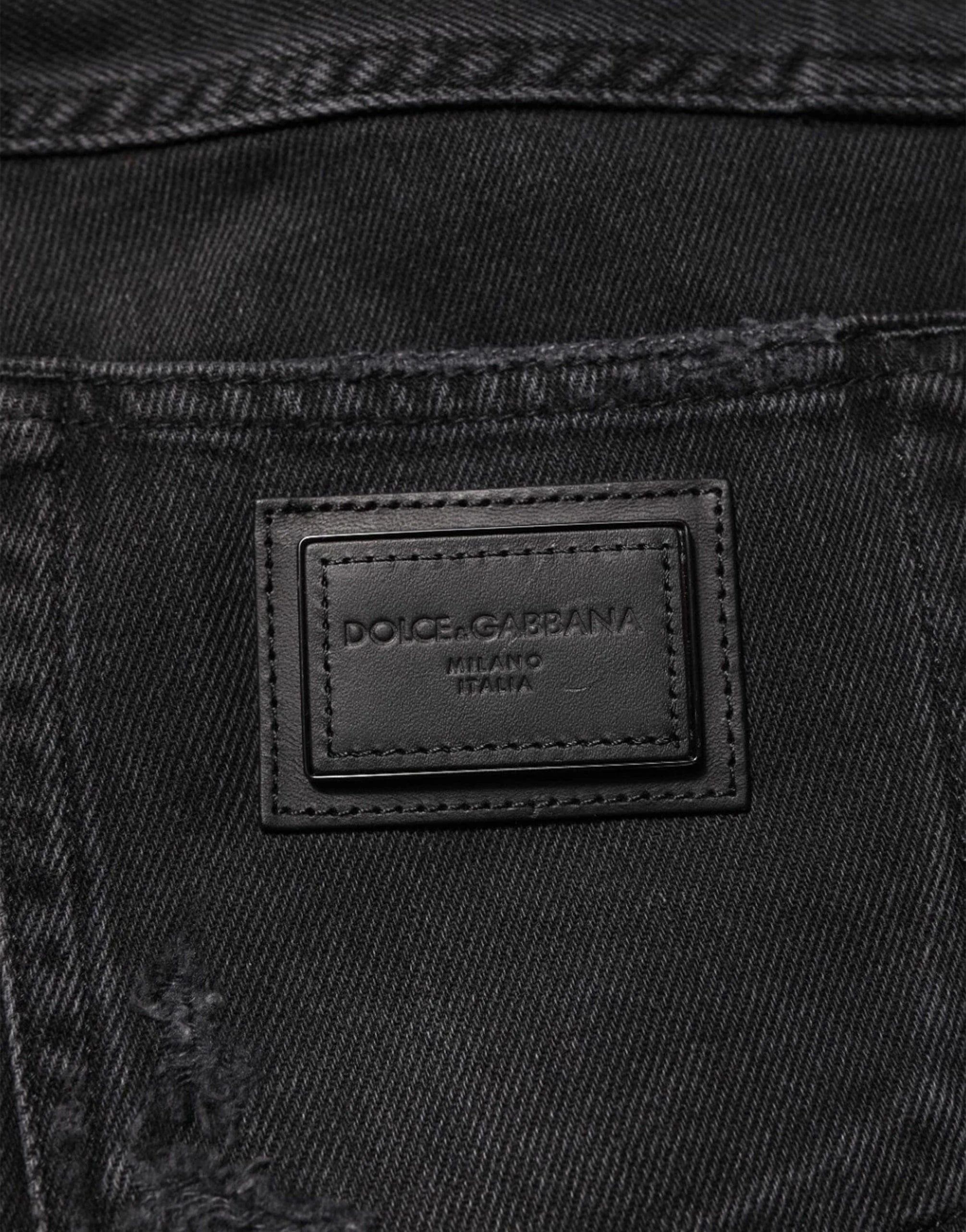 Dolce & Gabbana Washed Grey Jeans