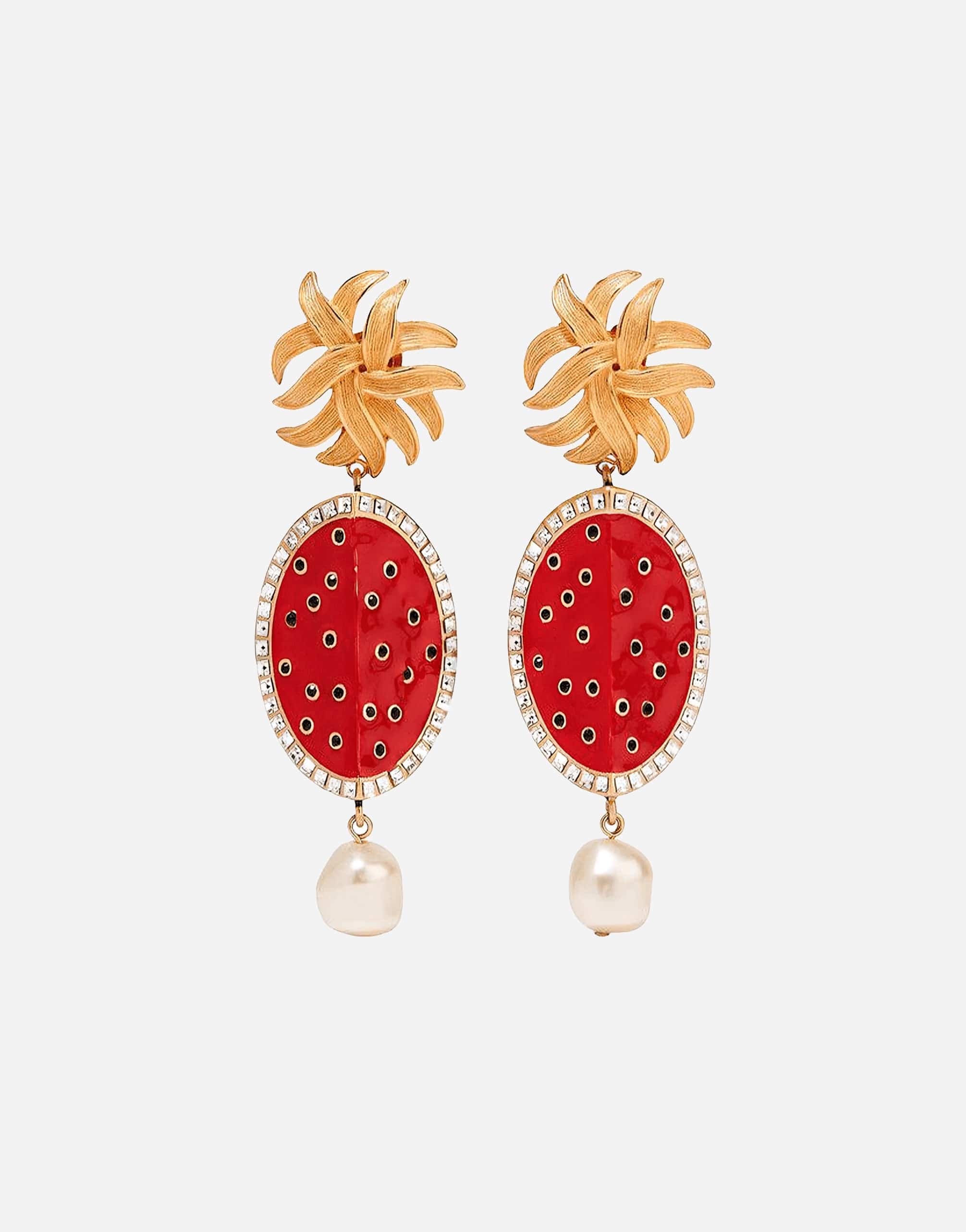 Dolce & Gabbana Watermelon Earrings