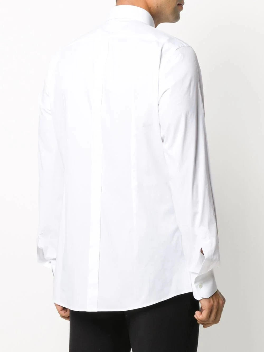 Dolce Gabbana Camisa de algodón blanco Sendegaro BR