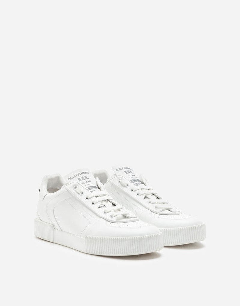 Dolce & Gabbana White Miami Sneakers