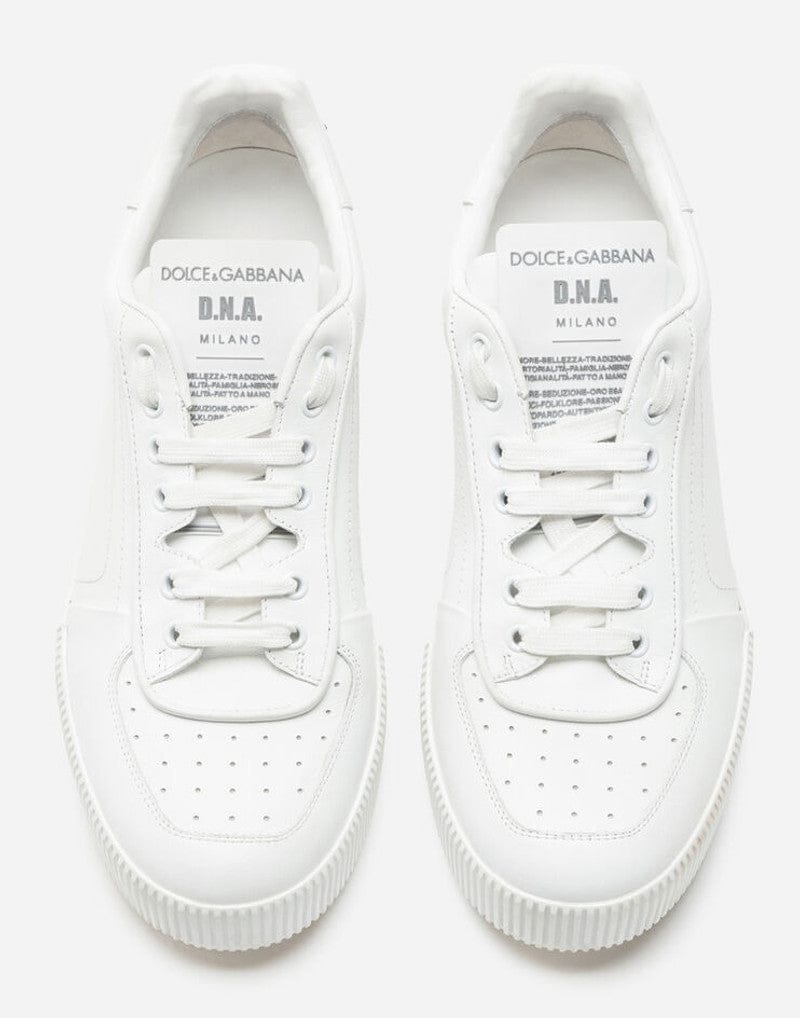 Dolce & Gabbana White Miami Sneakers