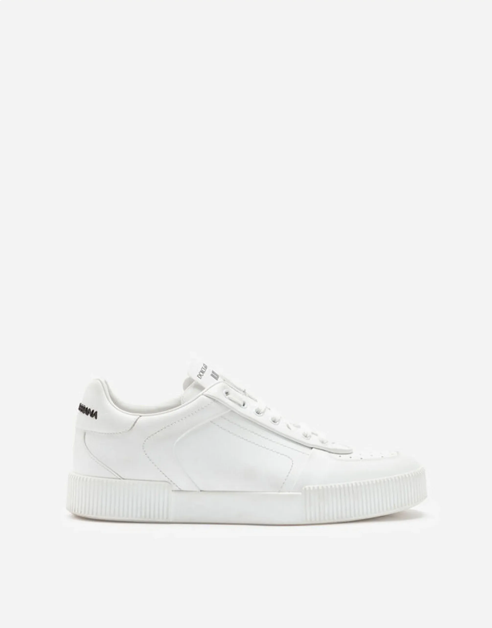 Dolce & Gabbana White Miami Sneakers