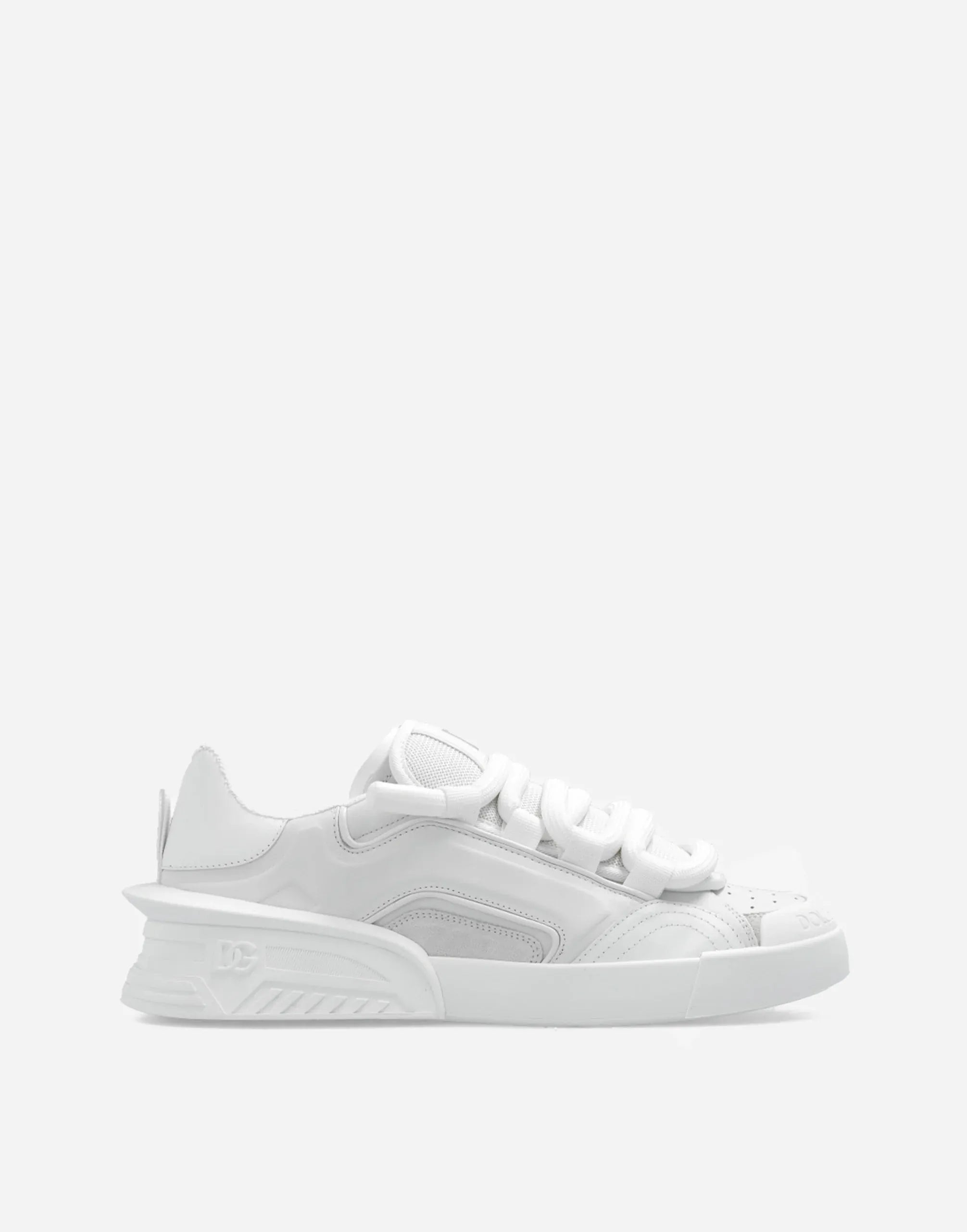 Dolce & Gabbana White Portofino Low-Top Sneakers | Sendegaro JP