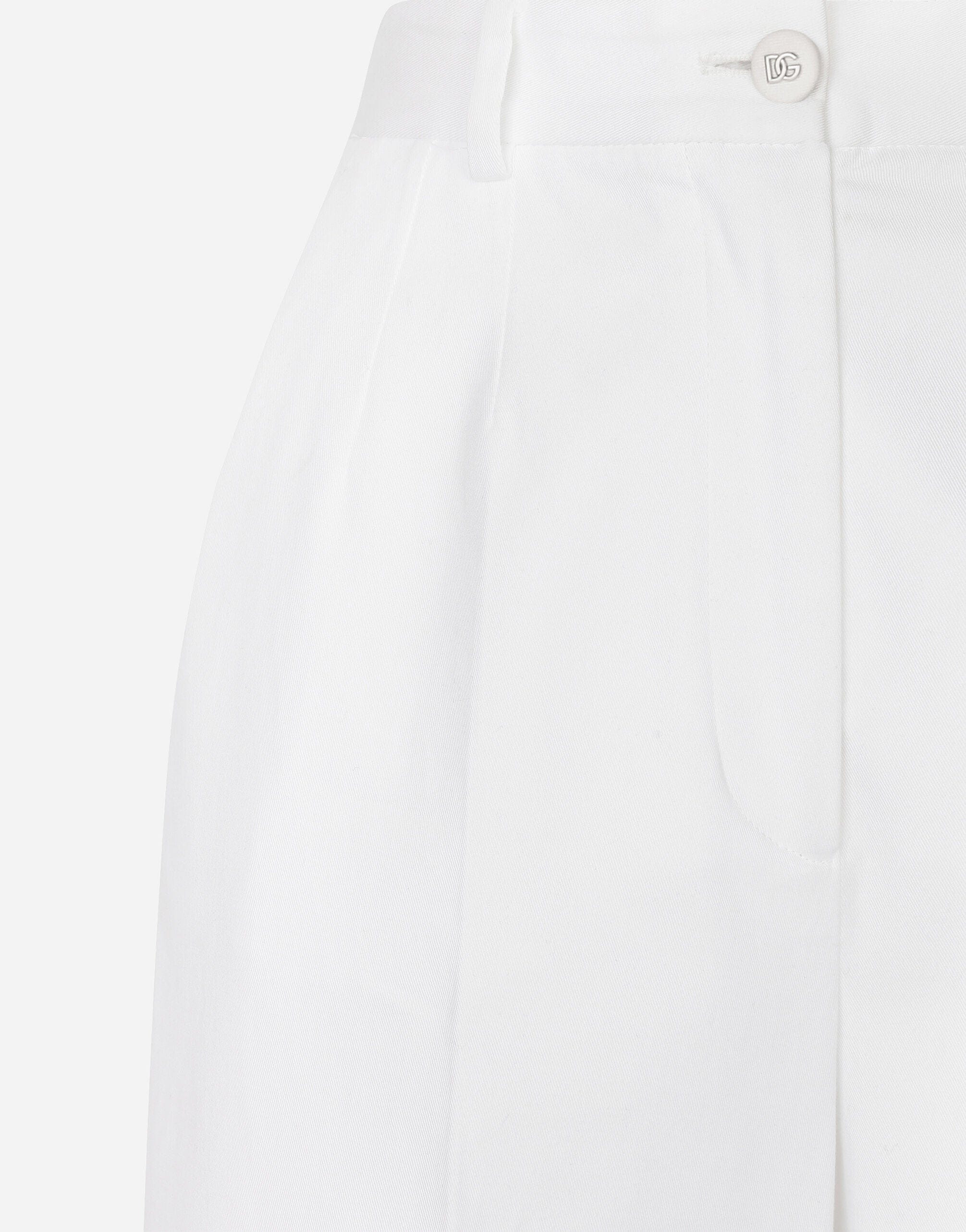 Dolce & Gabbana Wide Leg Casual Trousers