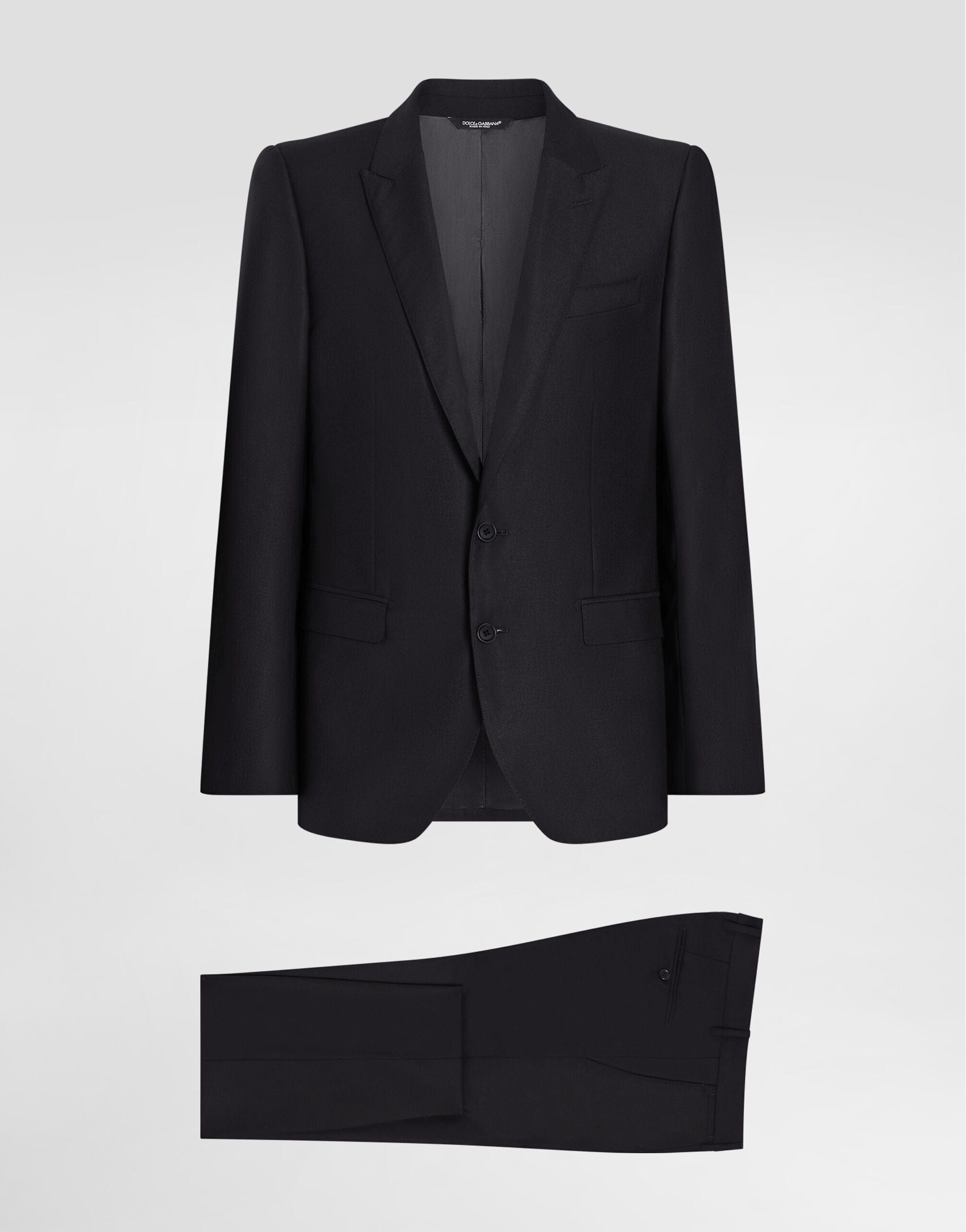 Dolce & Gabbana Wool And Silk Martini-Fit Suit