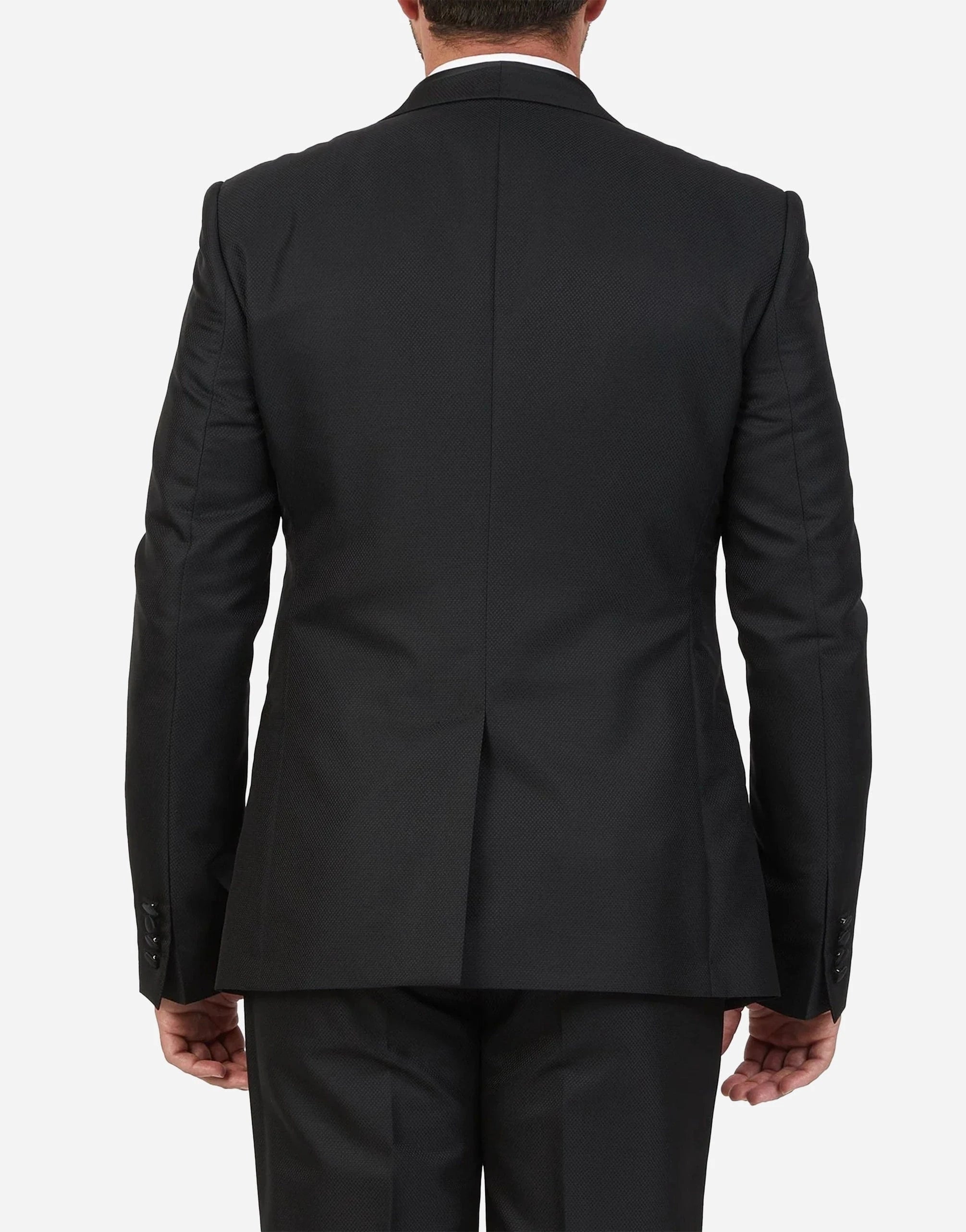 Dolce & Gabbana Wool-Silk Blend Three-Piece Suit