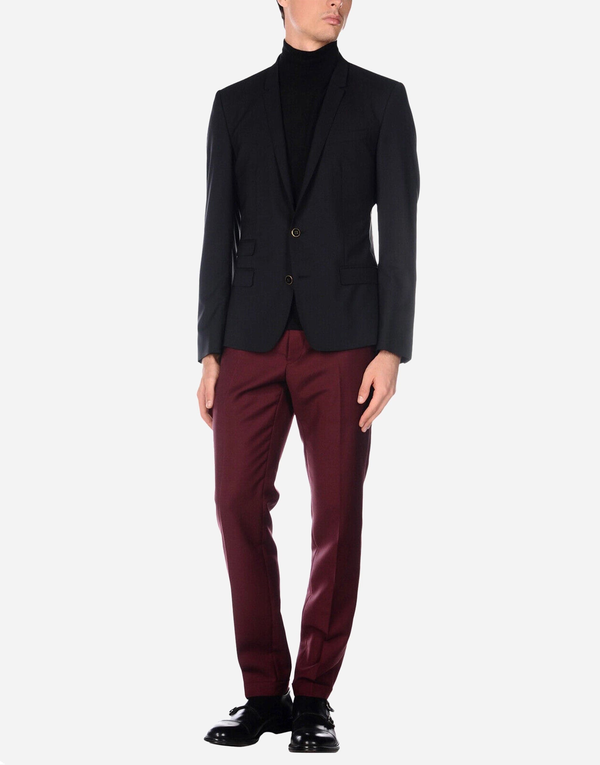 Dolce & Gabbana Wool Blend Martini Suit Jacket