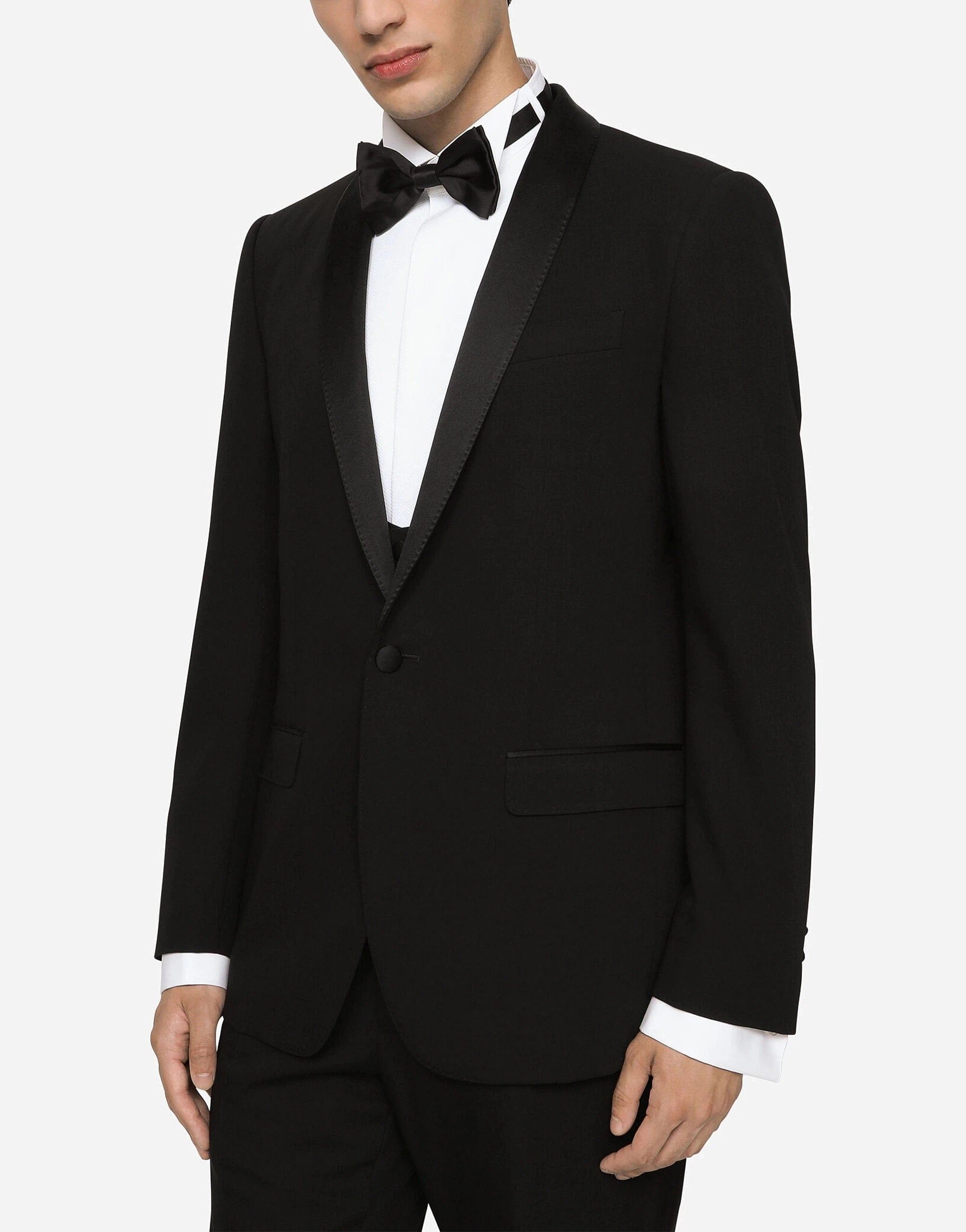 Dolce & Gabbana Wool Martini-Fit Tuxedo Suit