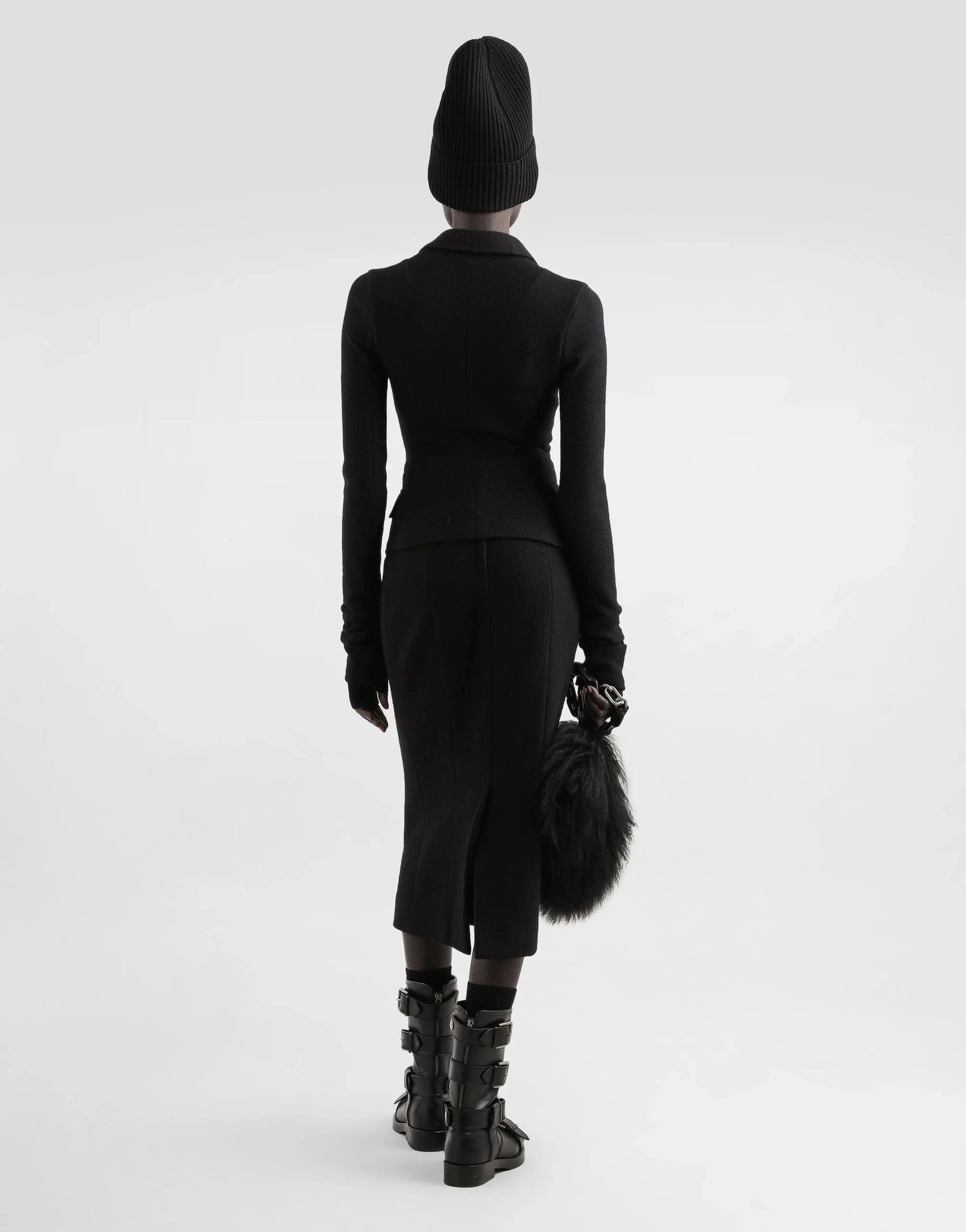 Dolce & Gabbana Wool Pencil Skirt | Sendegaro US