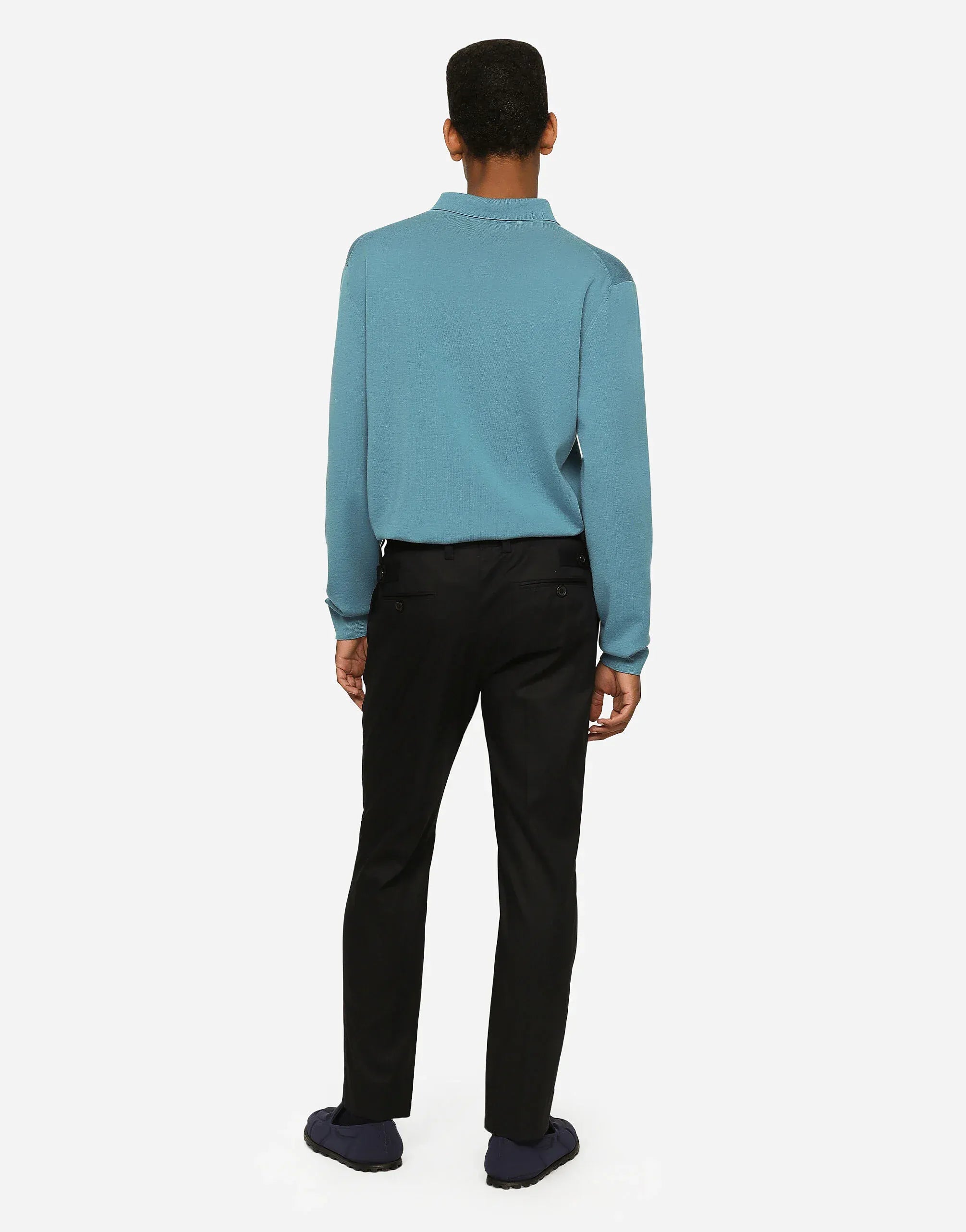 Dolce & Gabbana Wool Polo-Neck Sweater