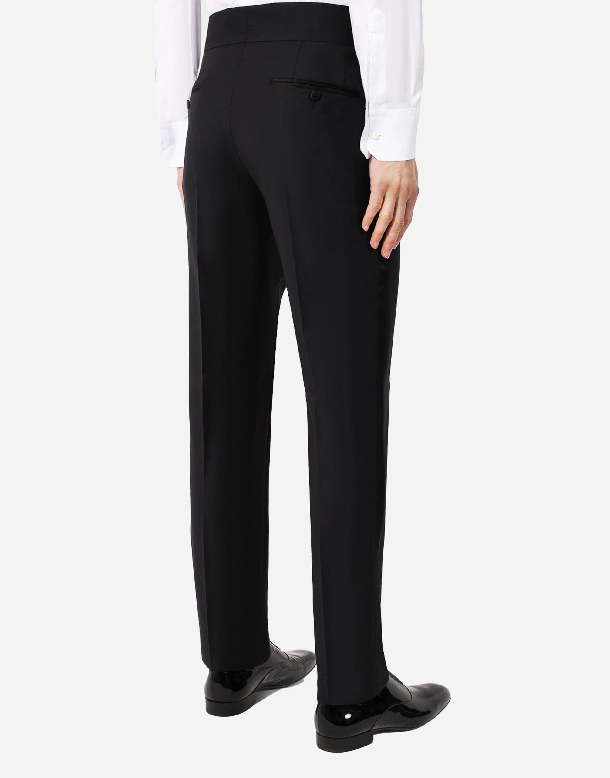 Dolce & Gabbana Wool Slim Fit Formal Pants