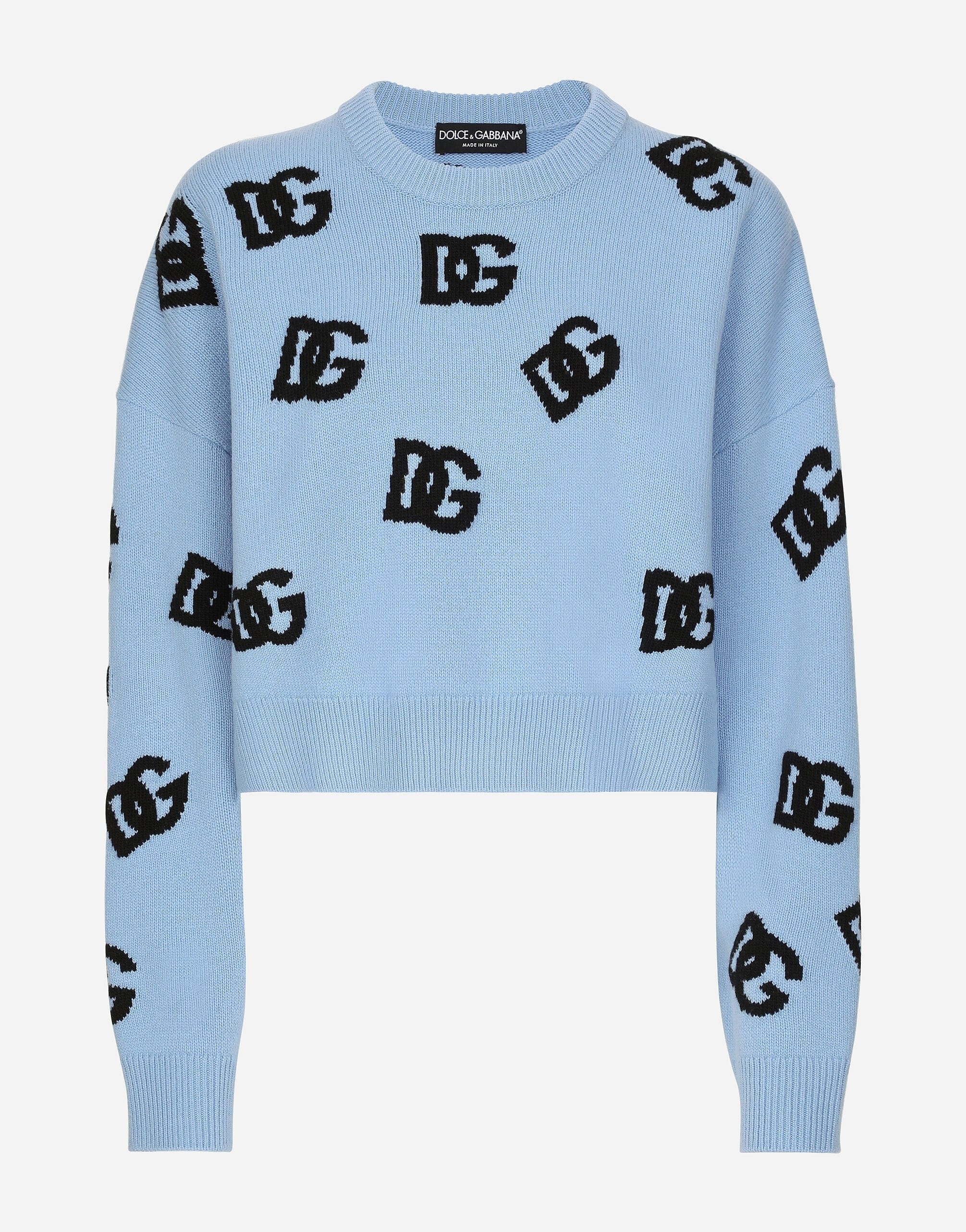 Dolce & Gabbana Wool Sweater With DG Logo