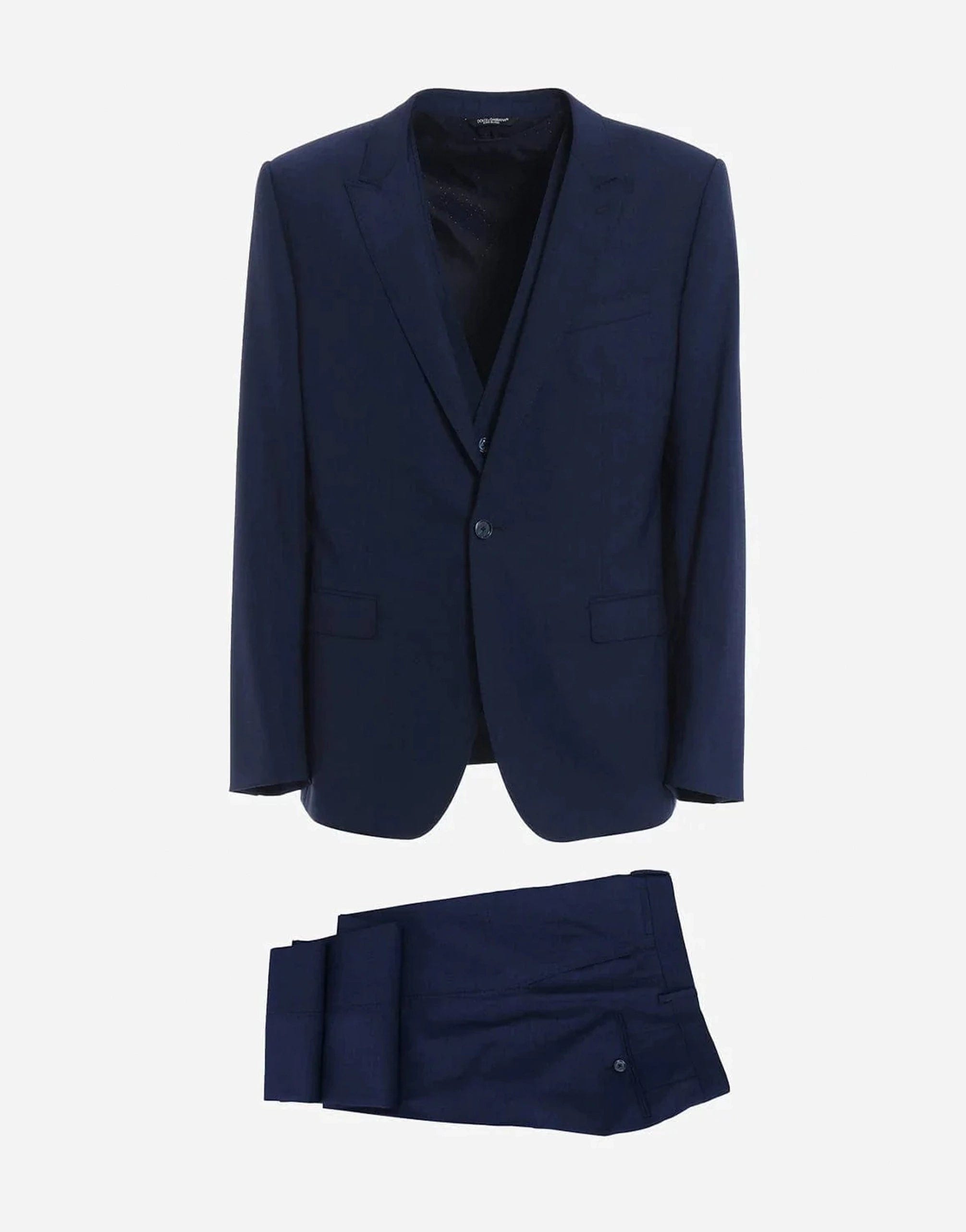Dolce & Gabbana Wool Tailored Formal Suit