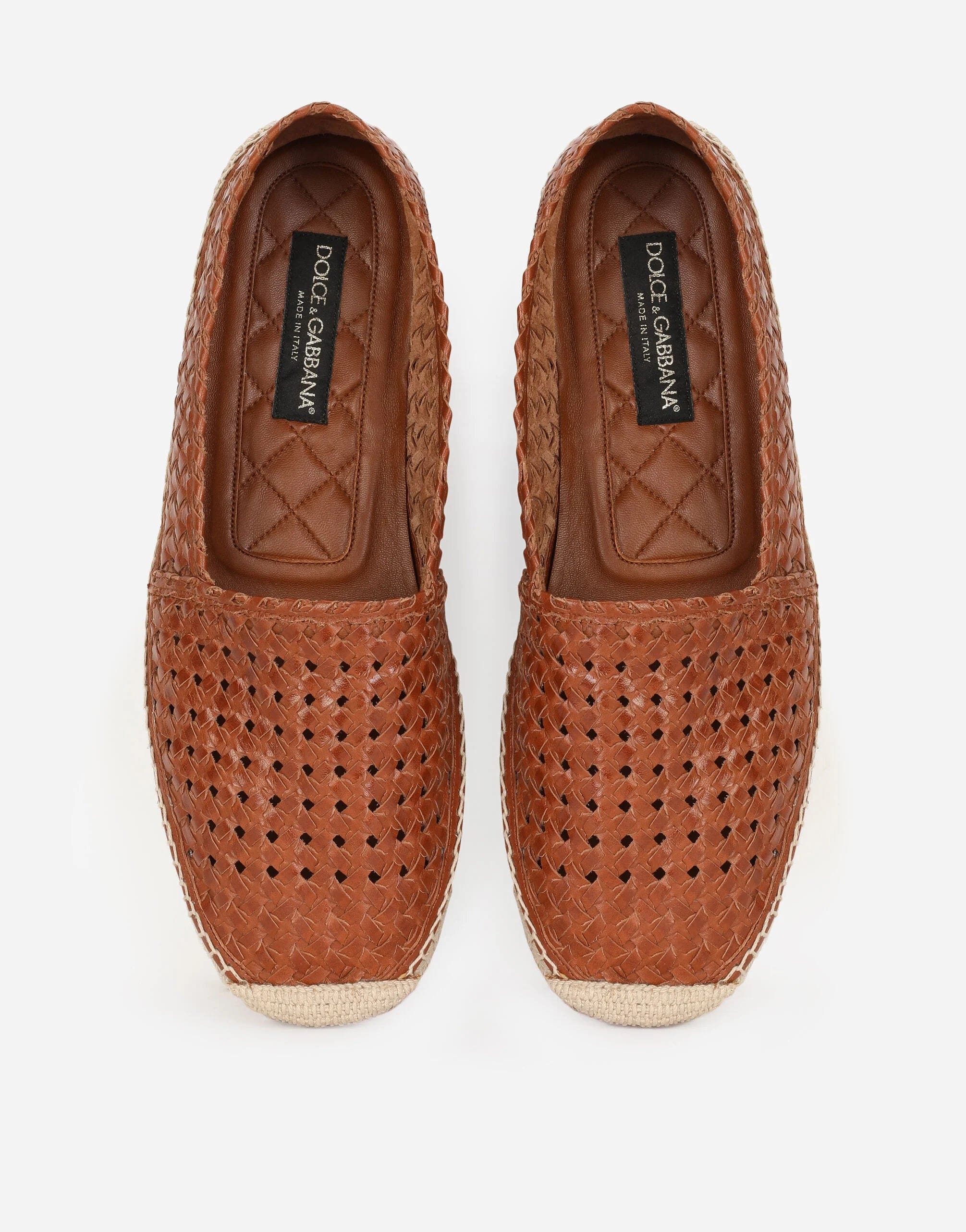 Dolce & Gabbana Woven Espadrilles