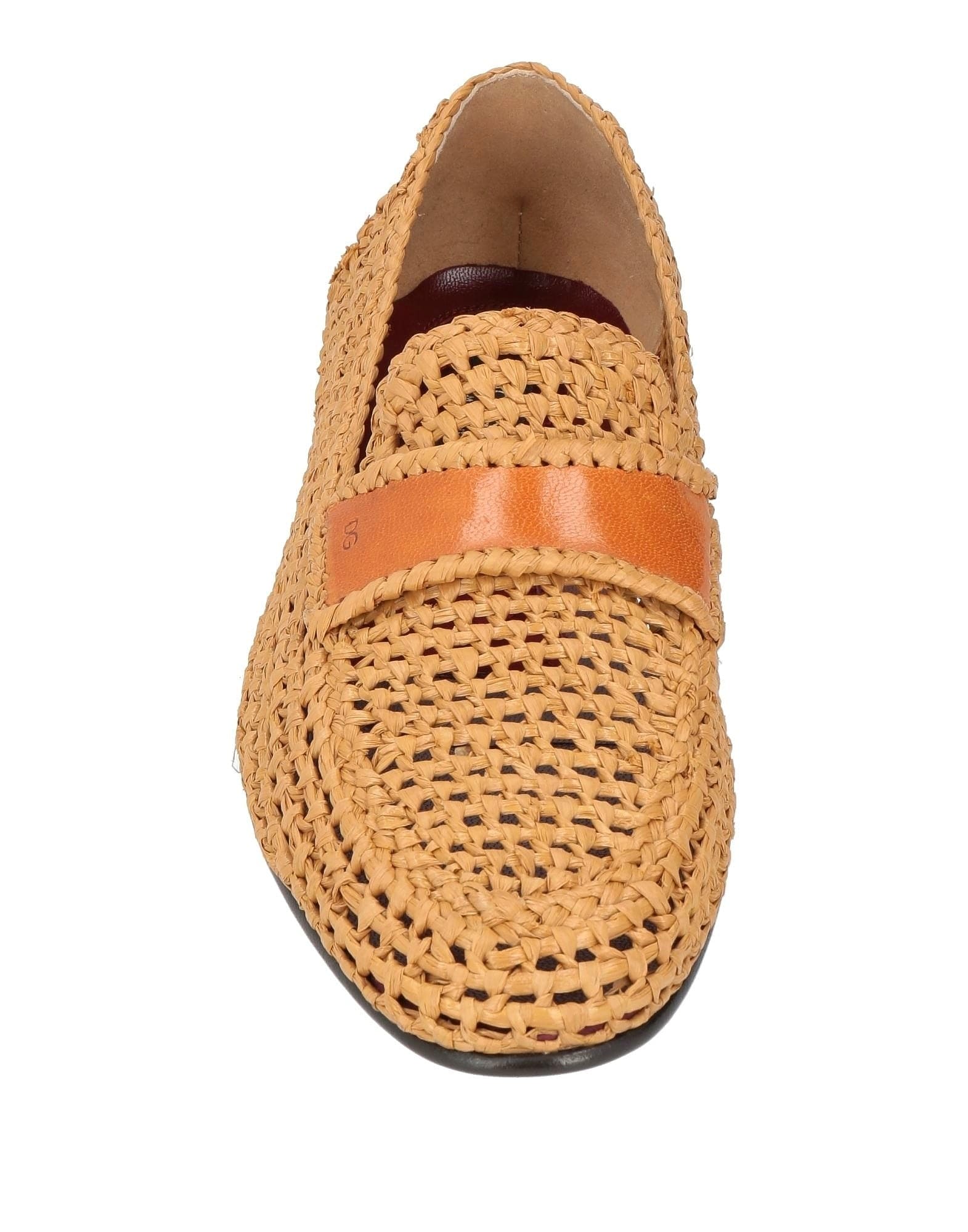 Dolce Gabbana Mocassini slip-on in rafia intrecciata Sendegaro US