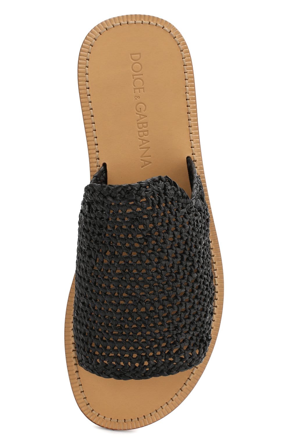 Dolce & Gabbana Woven Slides