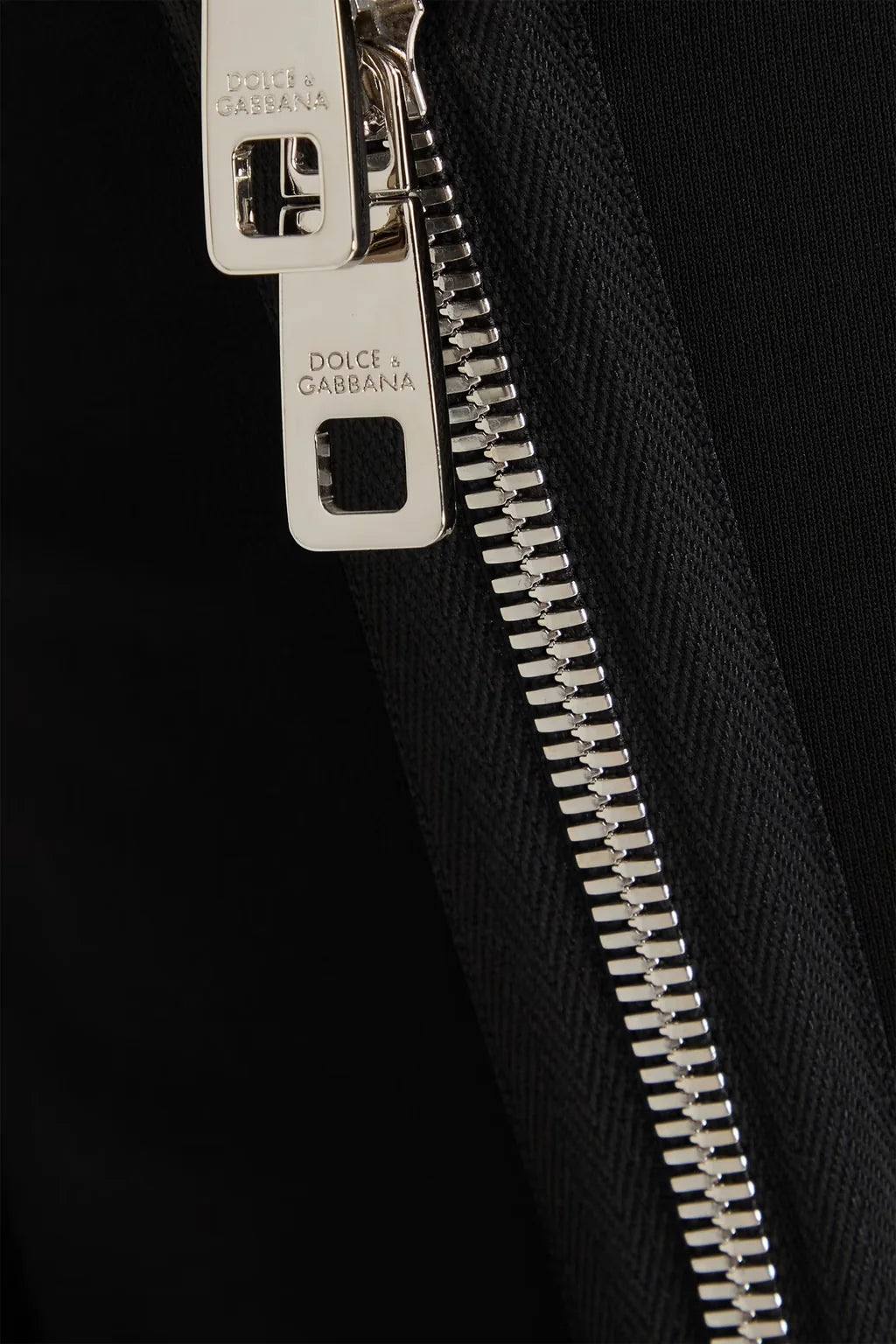 Dolce & Gabbana Zip Detail Bodycon Midi Dress