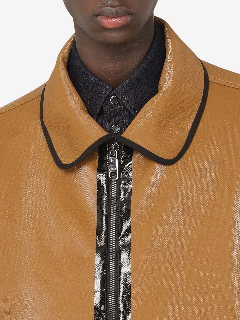 Dolce & Gabbana Zip-Front Bomber Jacket