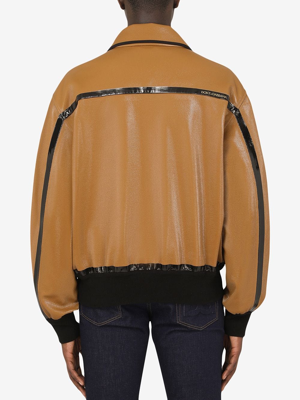 Dolce & Gabbana Zip-Front Bomber Jacket