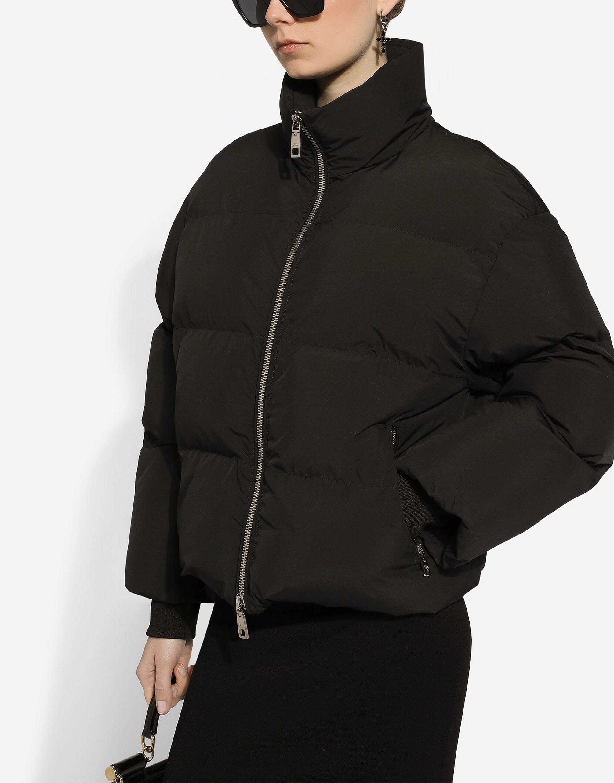 Dolce & Gabbana Zip-Up Puffer Jacket