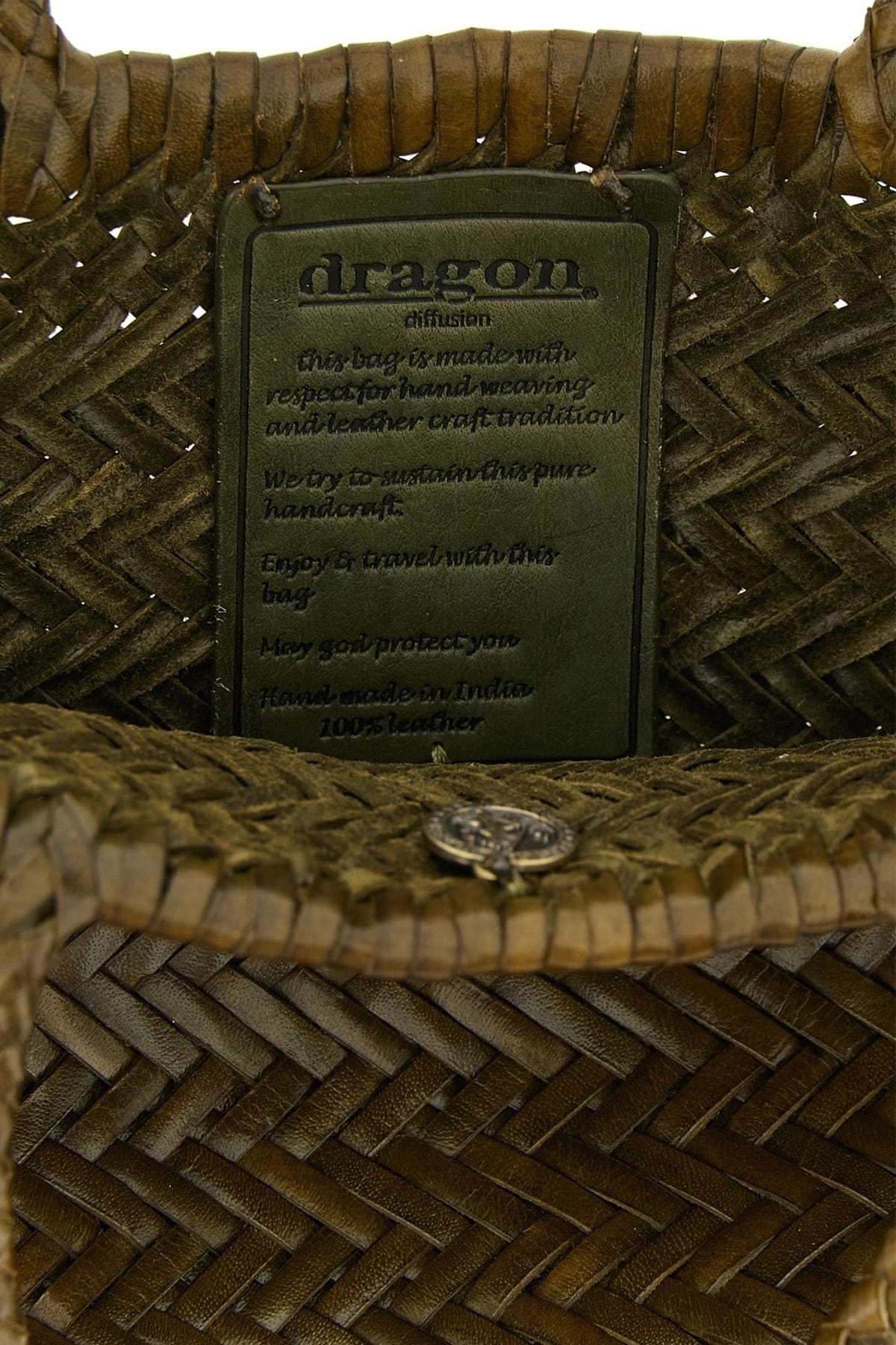 Dragon Diffusion Dragon Diffusion Flat Gora Mini Handbag