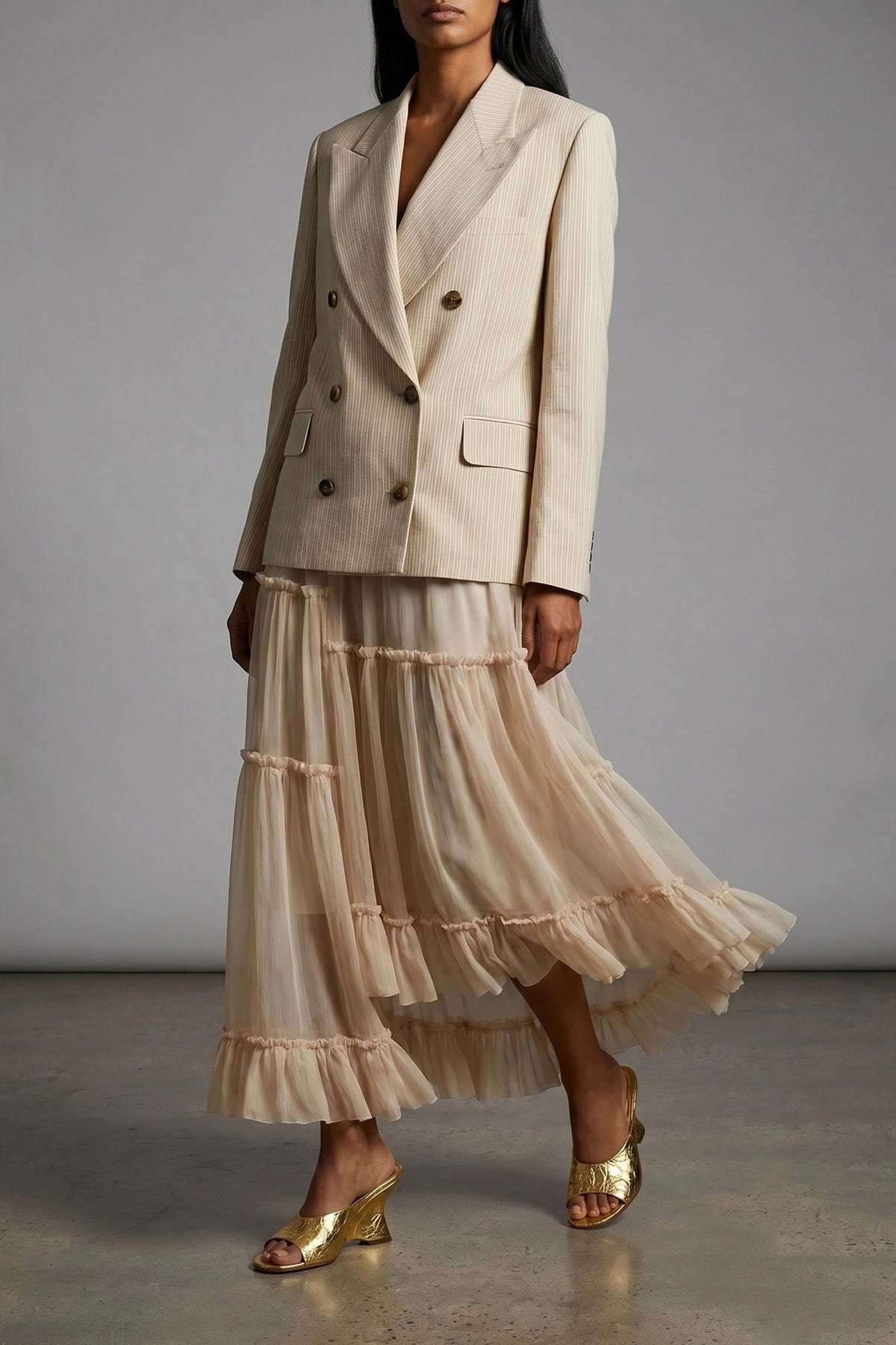 Dries Van Noten Dries Van Noten Bosea Bis Striped Blazer