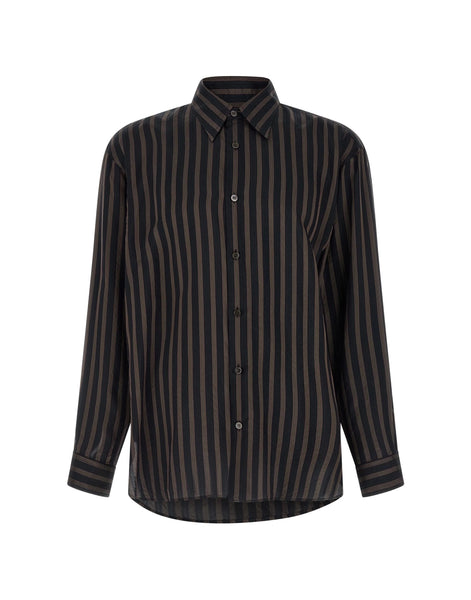 Dries Van Noten Croom Cupro Shirt | Sendegaro IT